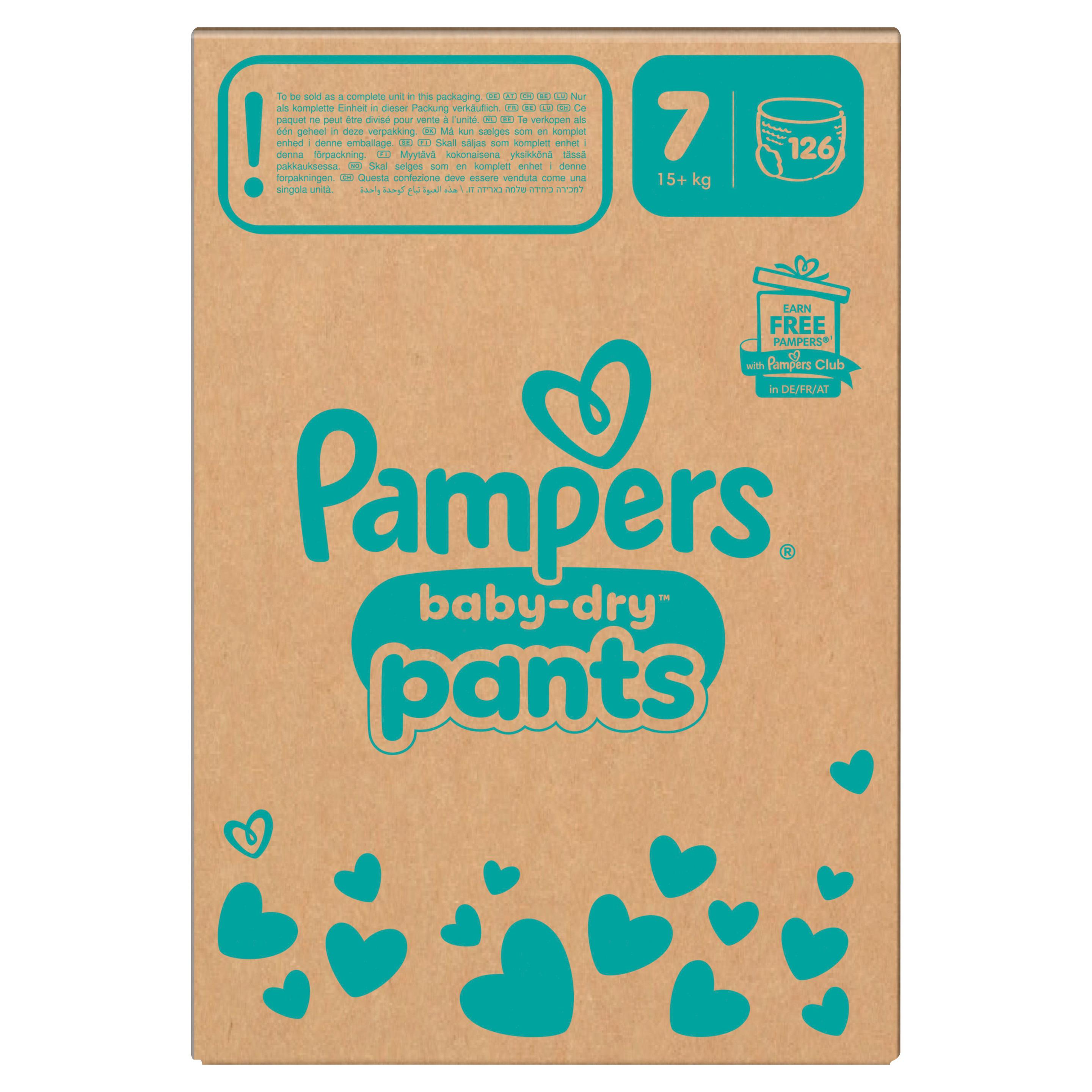 Produktbild Pampers Baby Dry Pants Gr.7 17+kg Monatsbox 9 von 17