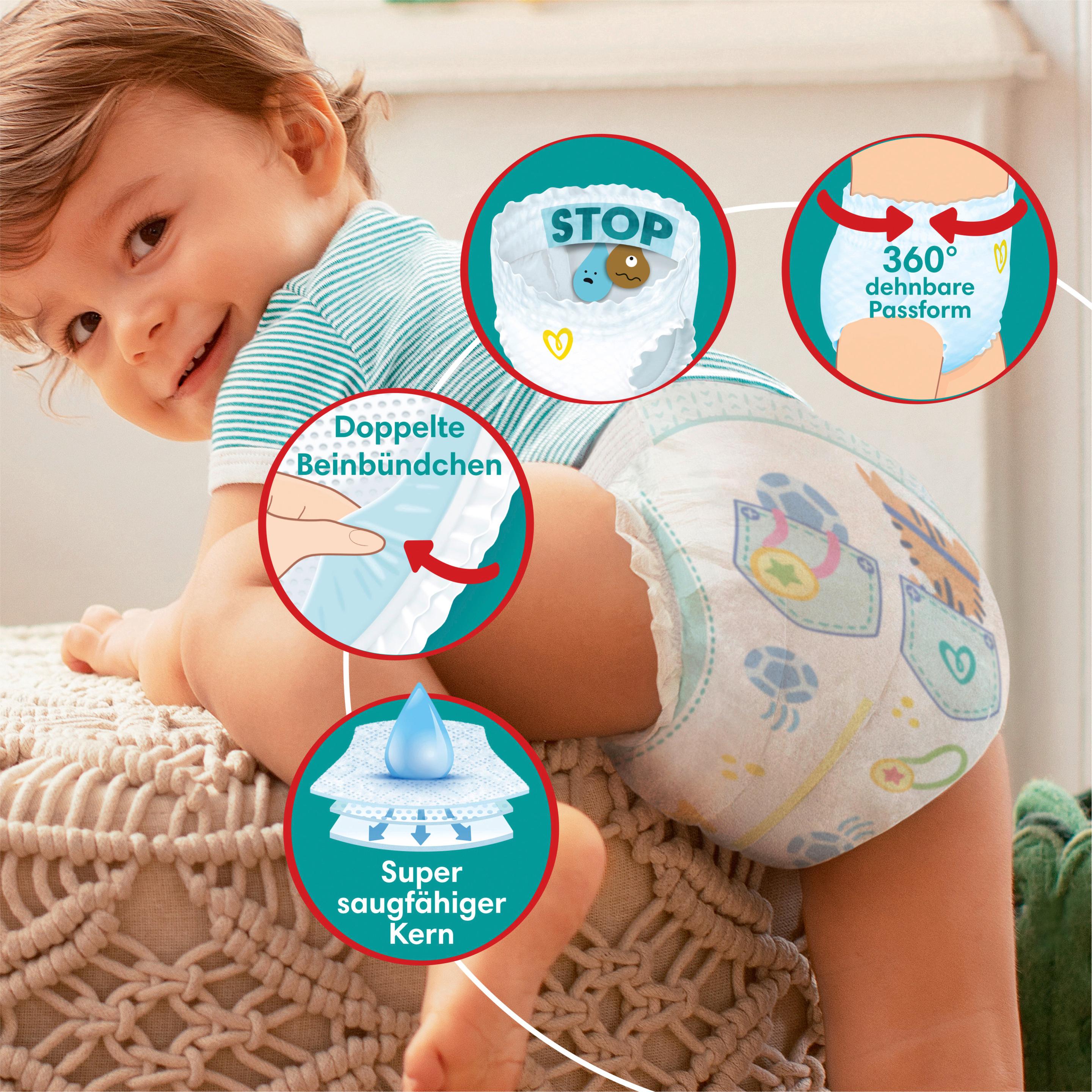 Produktbild Pampers Baby Dry Pants Gr.7 17+kg Monatsbox 11 von 17