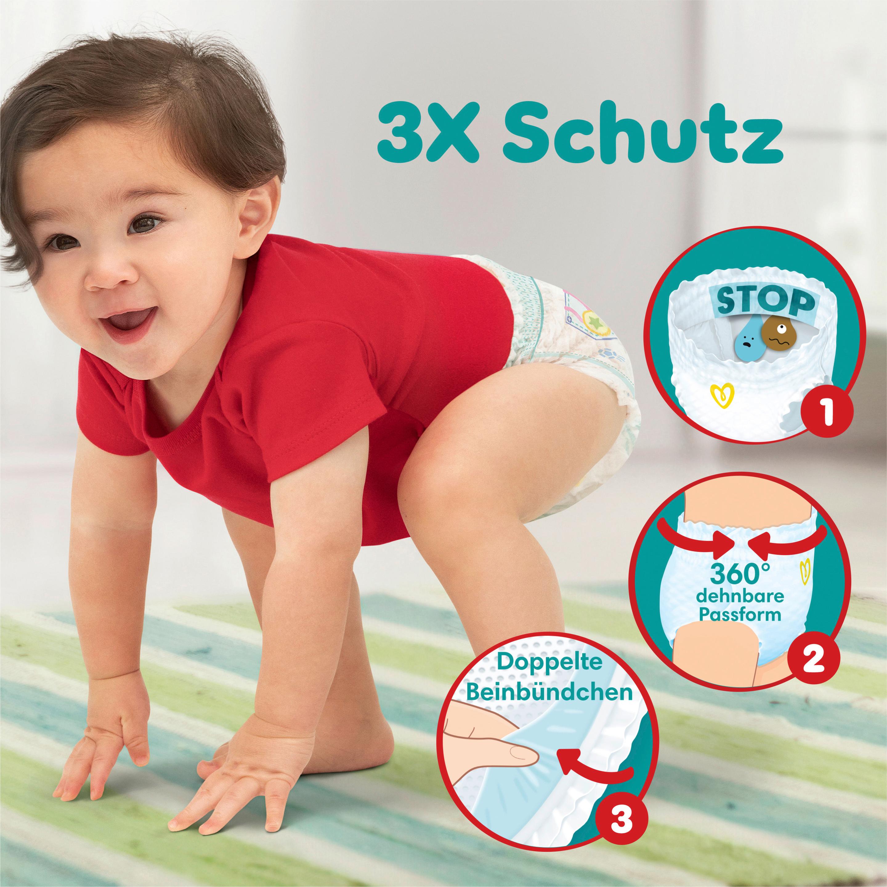 Produktbild Pampers Baby Dry Pants Gr.7 17+kg Monatsbox 17 von 17