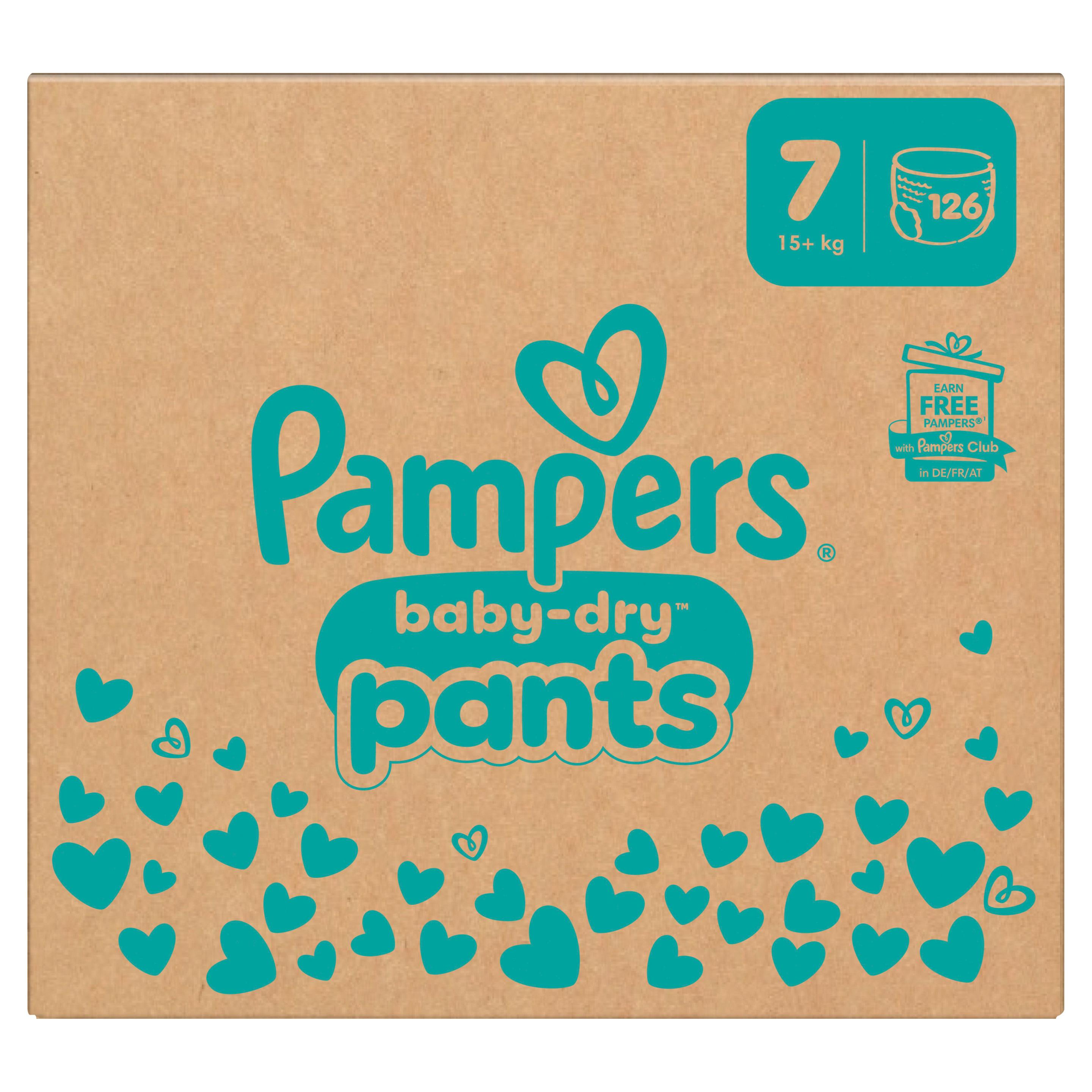 Pampers Baby Dry Pants Gr.7 17+kg Monatsbox
