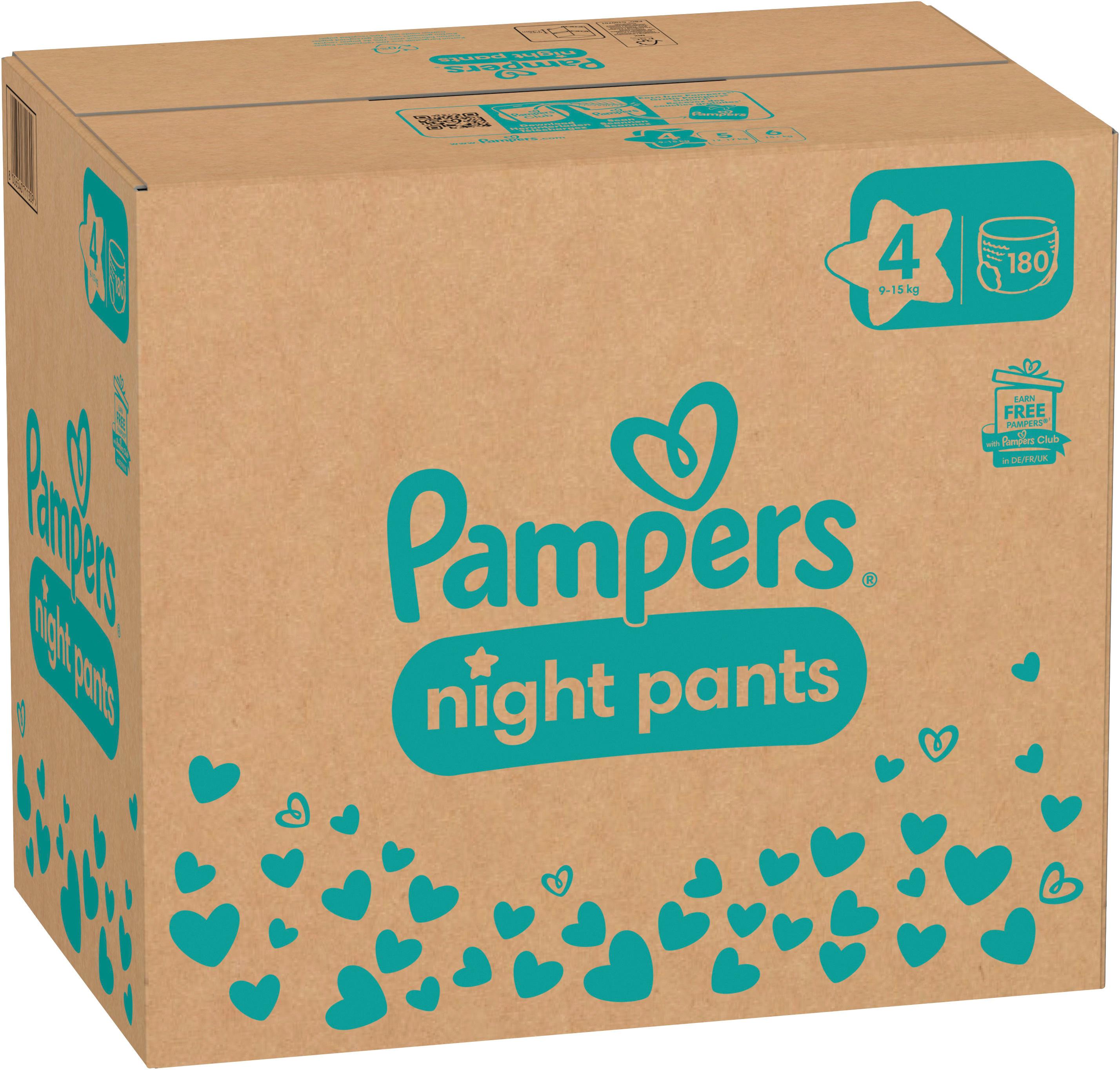 Produktbild Pampers Baby Dry Windeln Night Pants Gr. 4 9-15kg Monatsbox 13 von 17