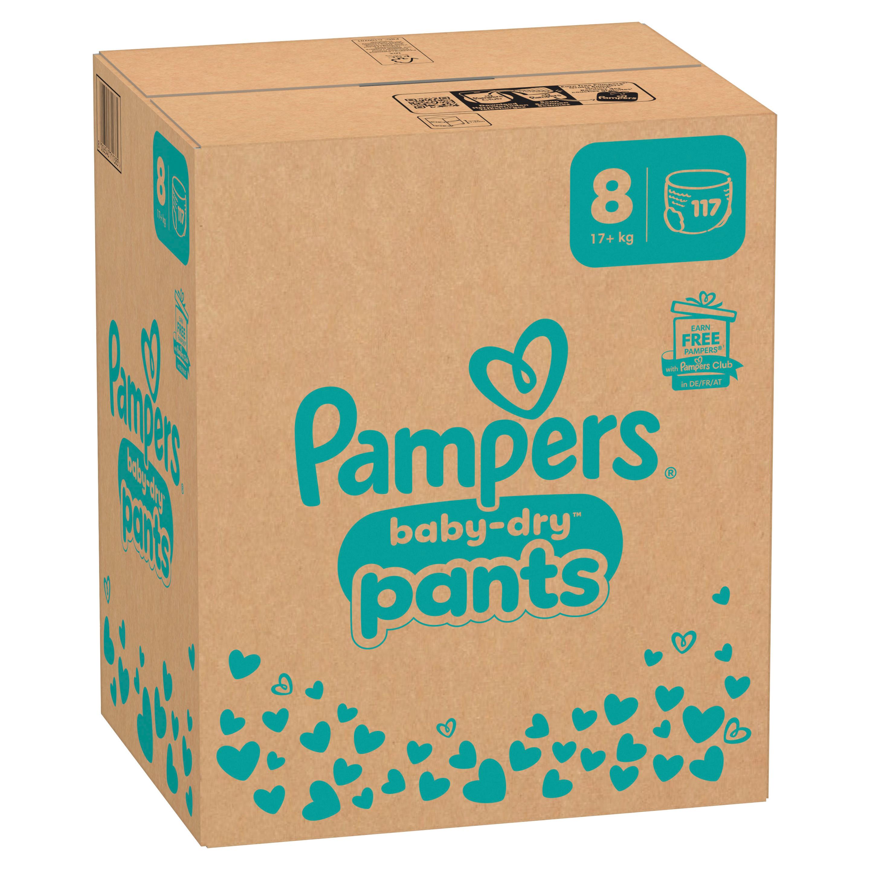 Produktbild Pampers Baby Dry Pants Gr. 8 17+kg Monatsbox 12 von 12