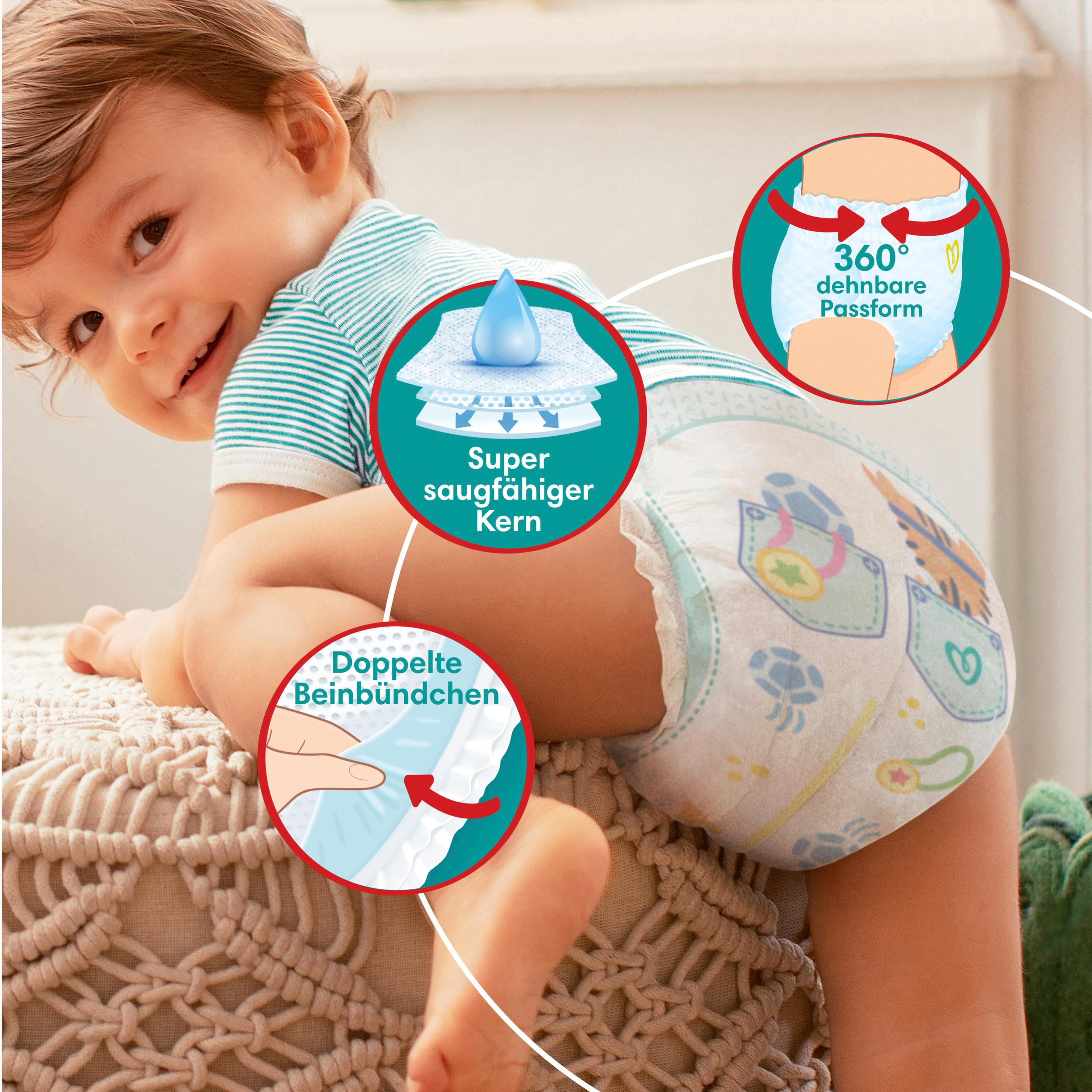 Produktbild Pampers Baby Dry Pants Gr. 8 17+kg Monatsbox 9 von 12