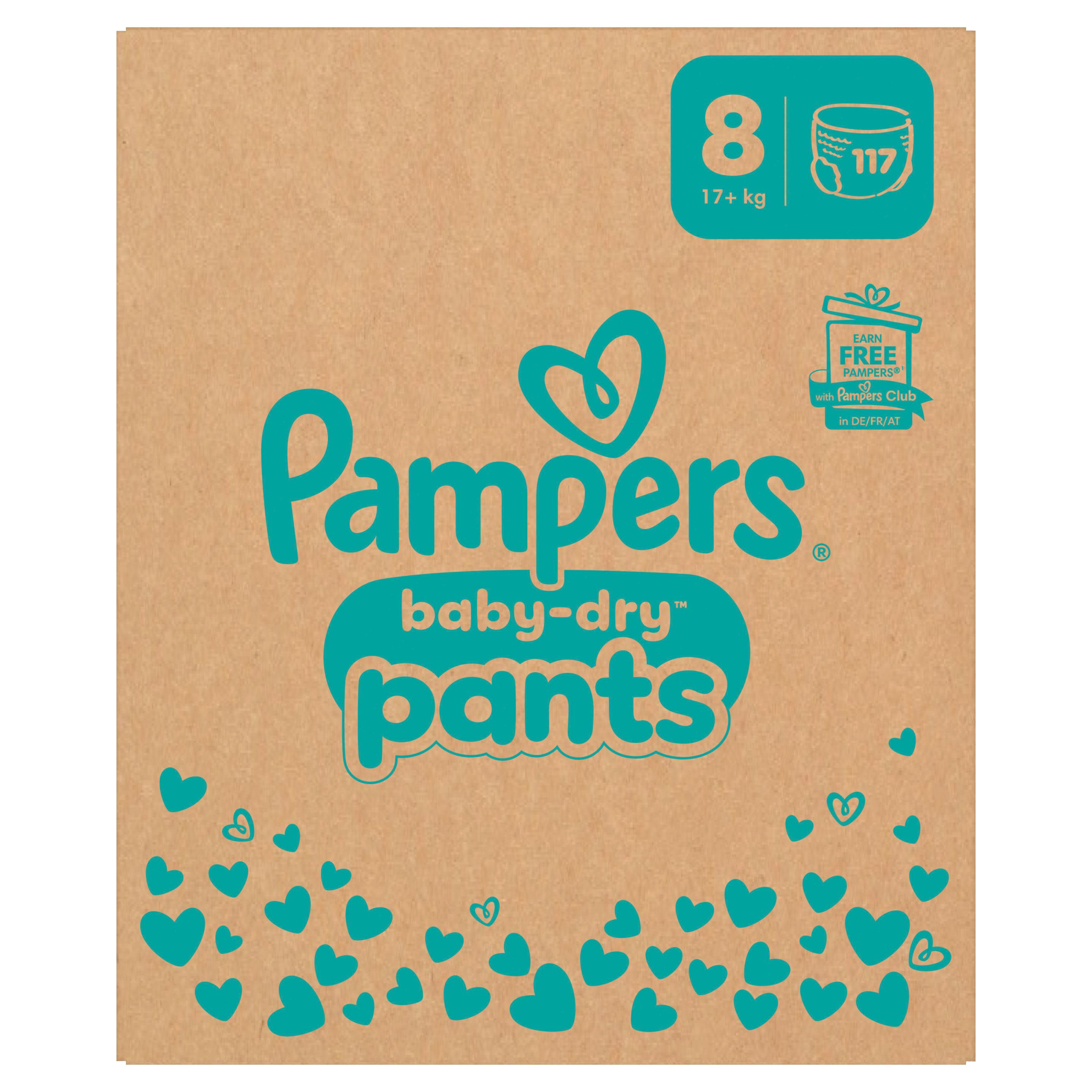 Produktbild Pampers Baby Dry Pants Gr. 8 17+kg Monatsbox 2 von 12