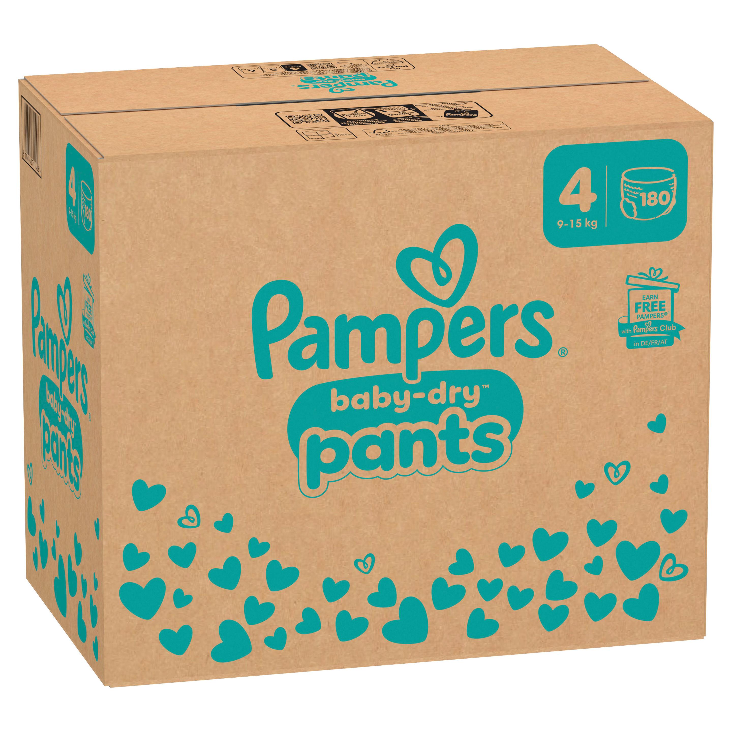 Produktbild Pampers Baby Dry Pants Gr.4 9-15kg Monatsbox 17 von 19