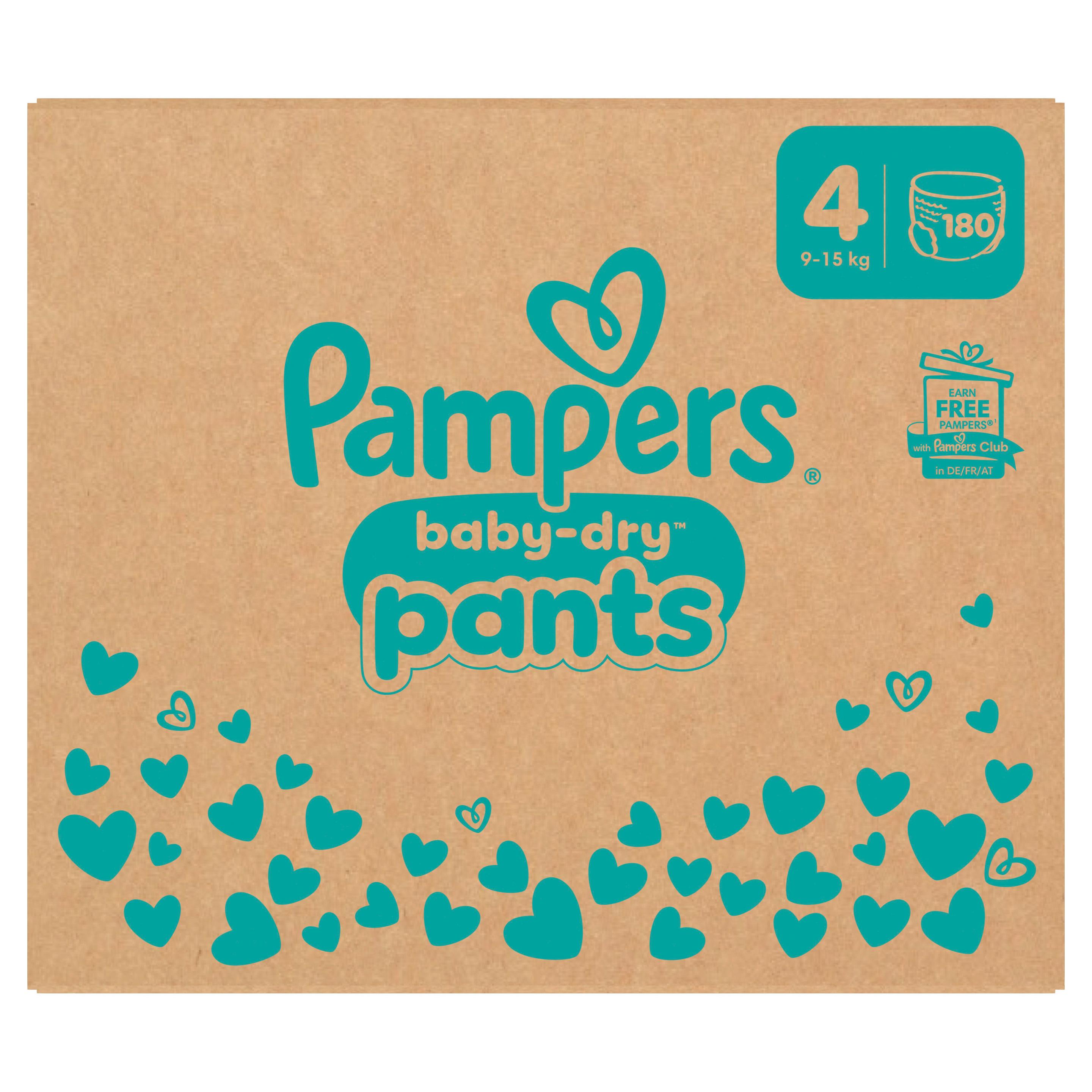Produktbild Pampers Baby Dry Pants Gr.4 9-15kg Monatsbox 2 von 19