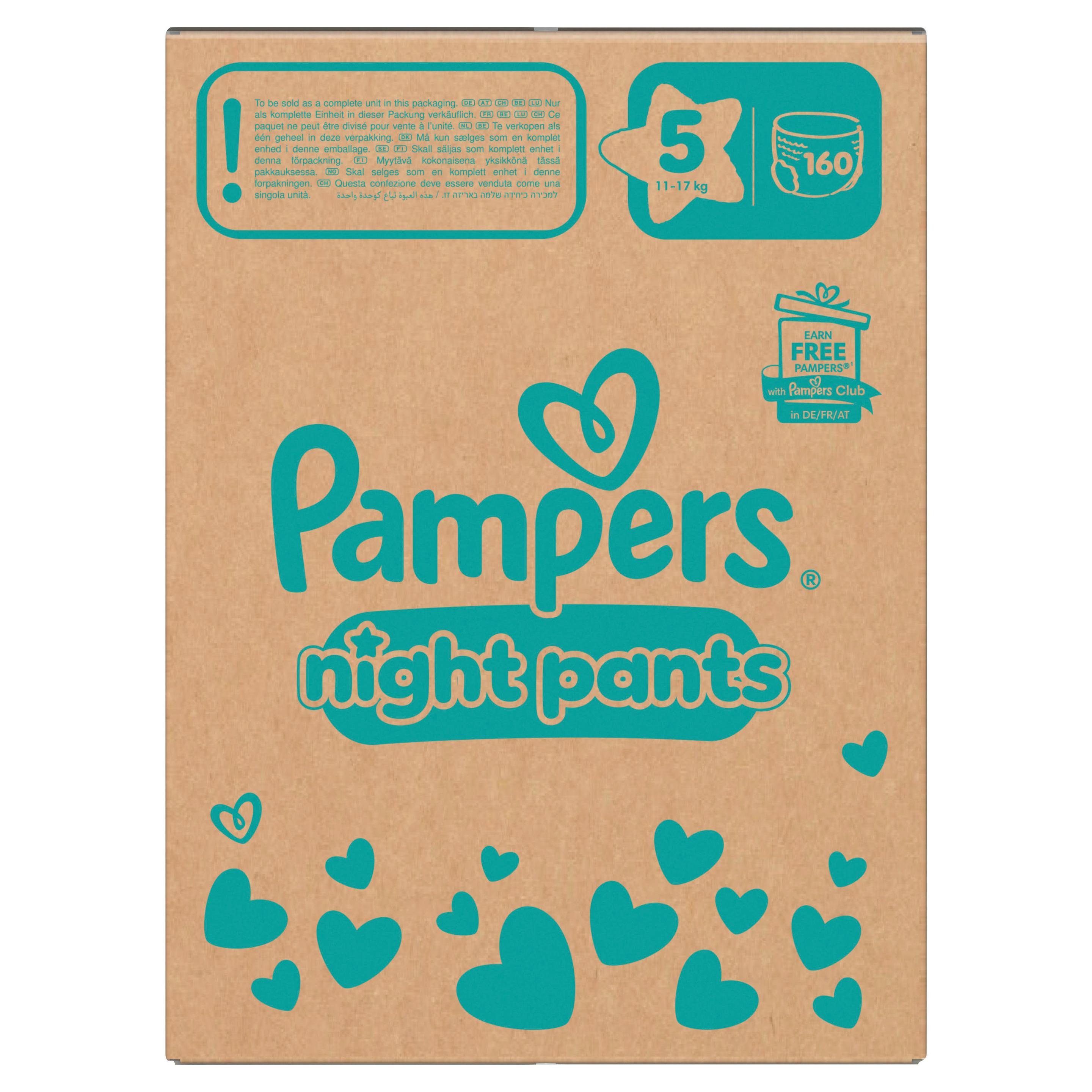 Produktbild Pampers Baby Dry Windeln Night Pants Gr. 5 12-17kg Monatsbox 6 von 16