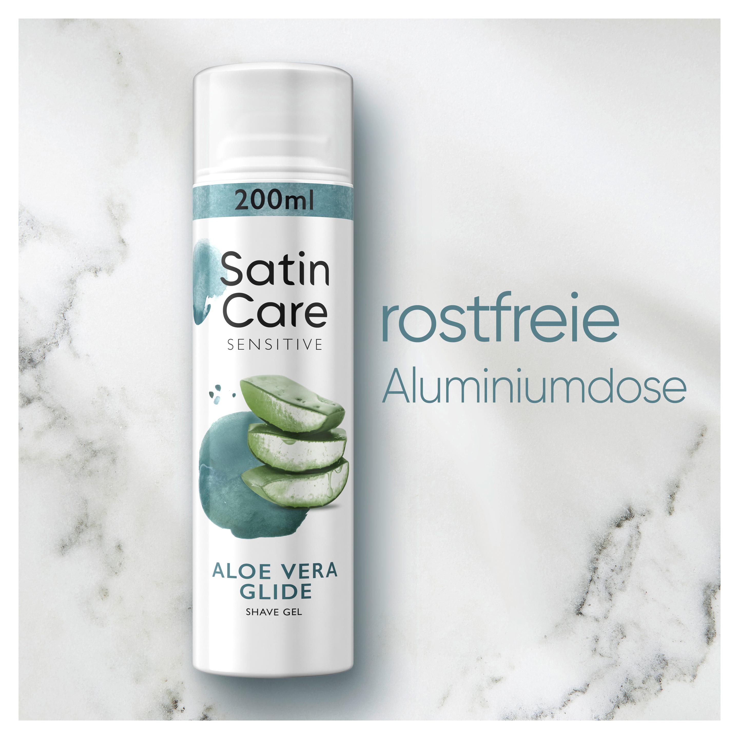 Produktbild Gillette Venus Rasiergel Satin Care Gel Aloe Vera 8 von 9