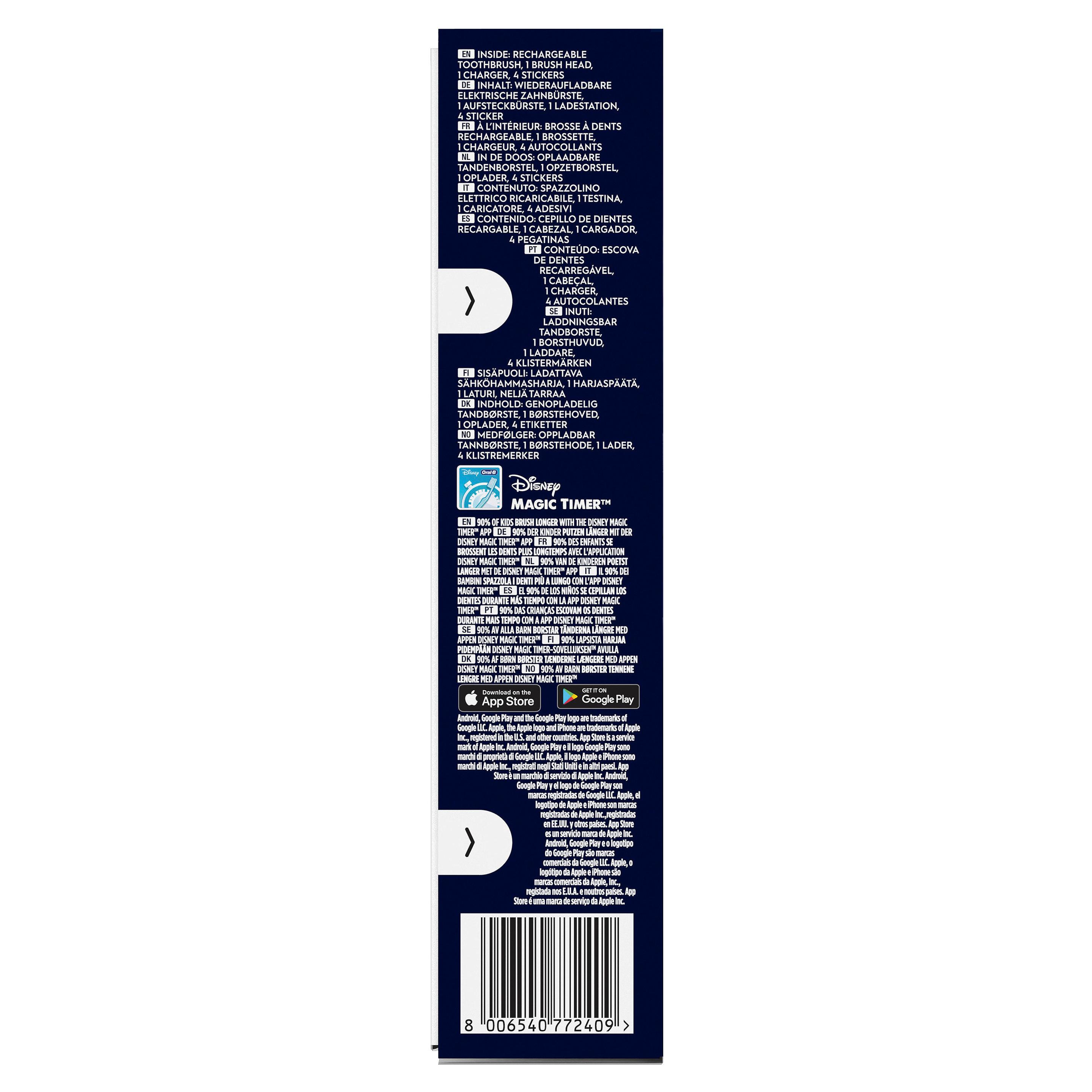 Produktbild Oral-B Vitality Elektrische Zahnbürste Pro 103 Kids Frozen 4 von 17