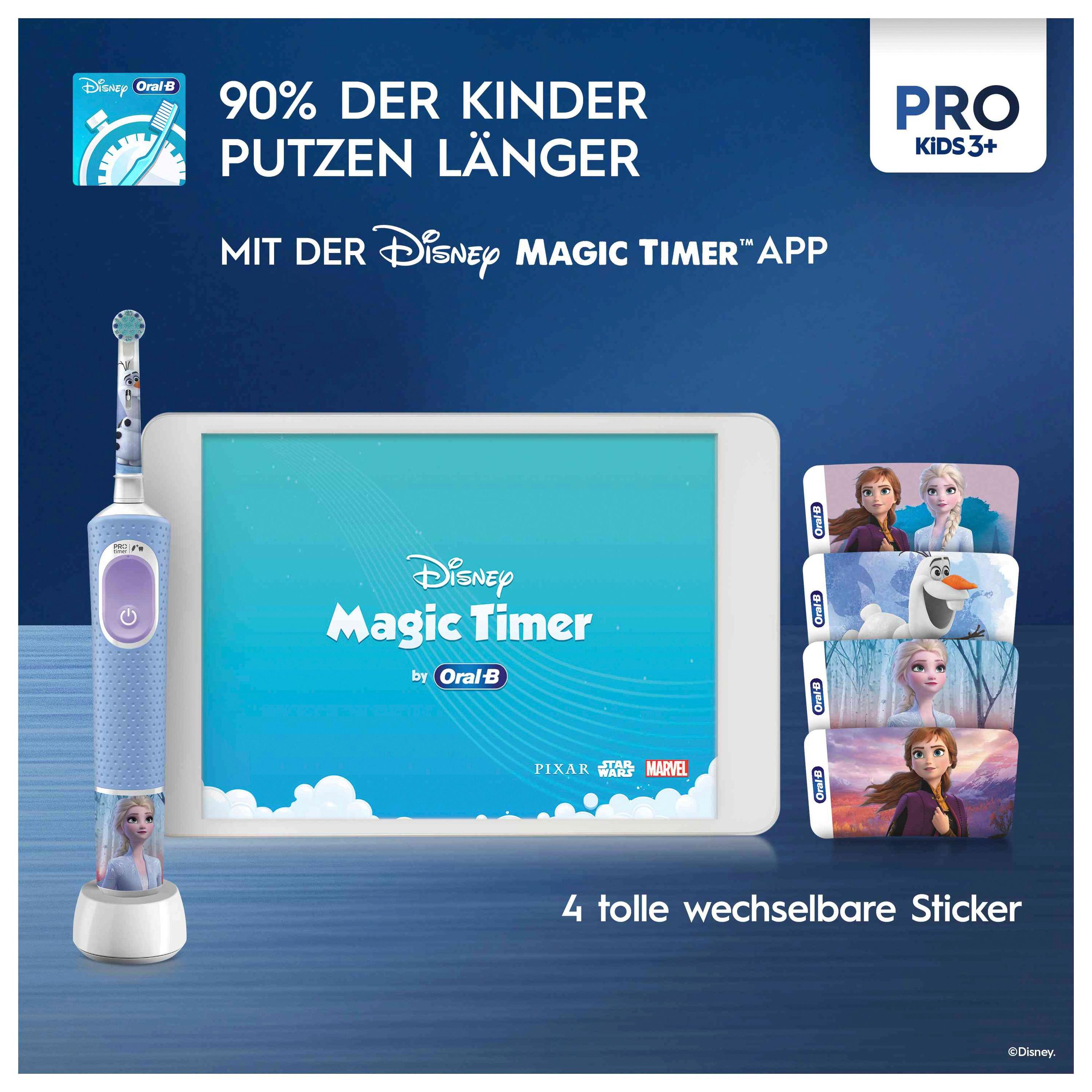 Produktbild Oral-B Vitality Elektrische Zahnbürste Pro 103 Kids Frozen 12 von 17