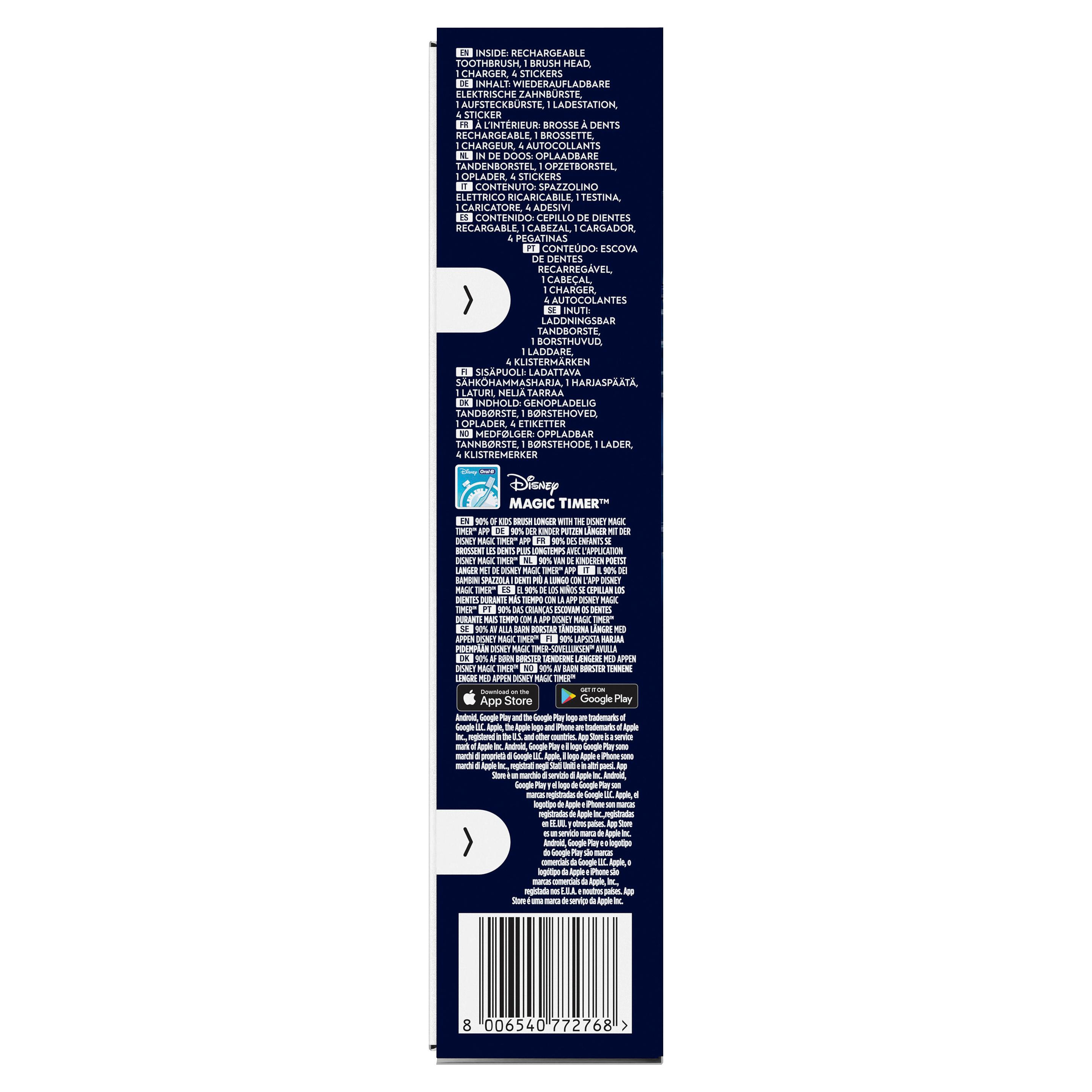 Produktbild Oral-B Vitality Elektrische Zahnbürste Pro 103 Kids Spiderman 5 von 18