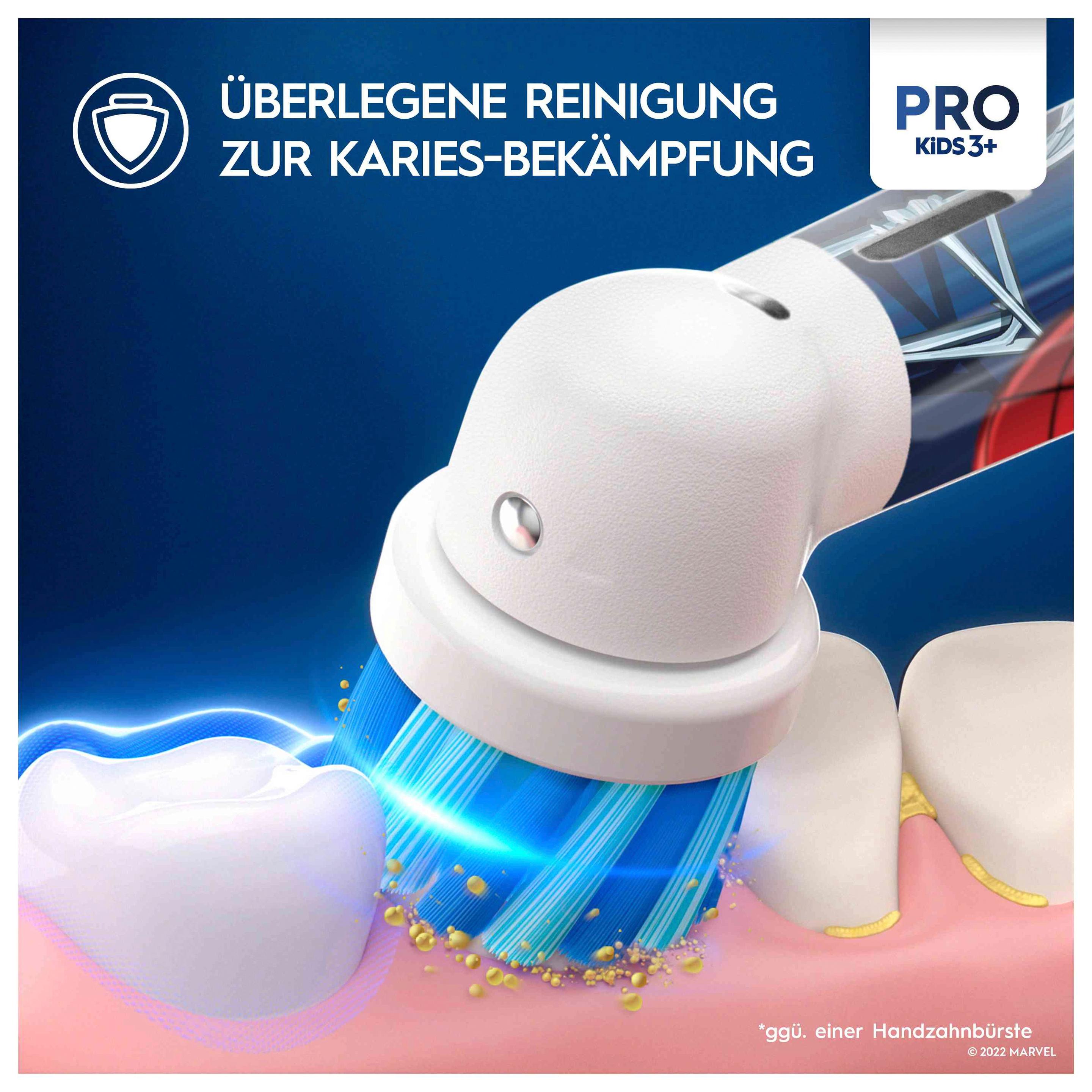 Produktbild Oral-B Vitality Elektrische Zahnbürste Pro 103 Kids Spiderman 18 von 18
