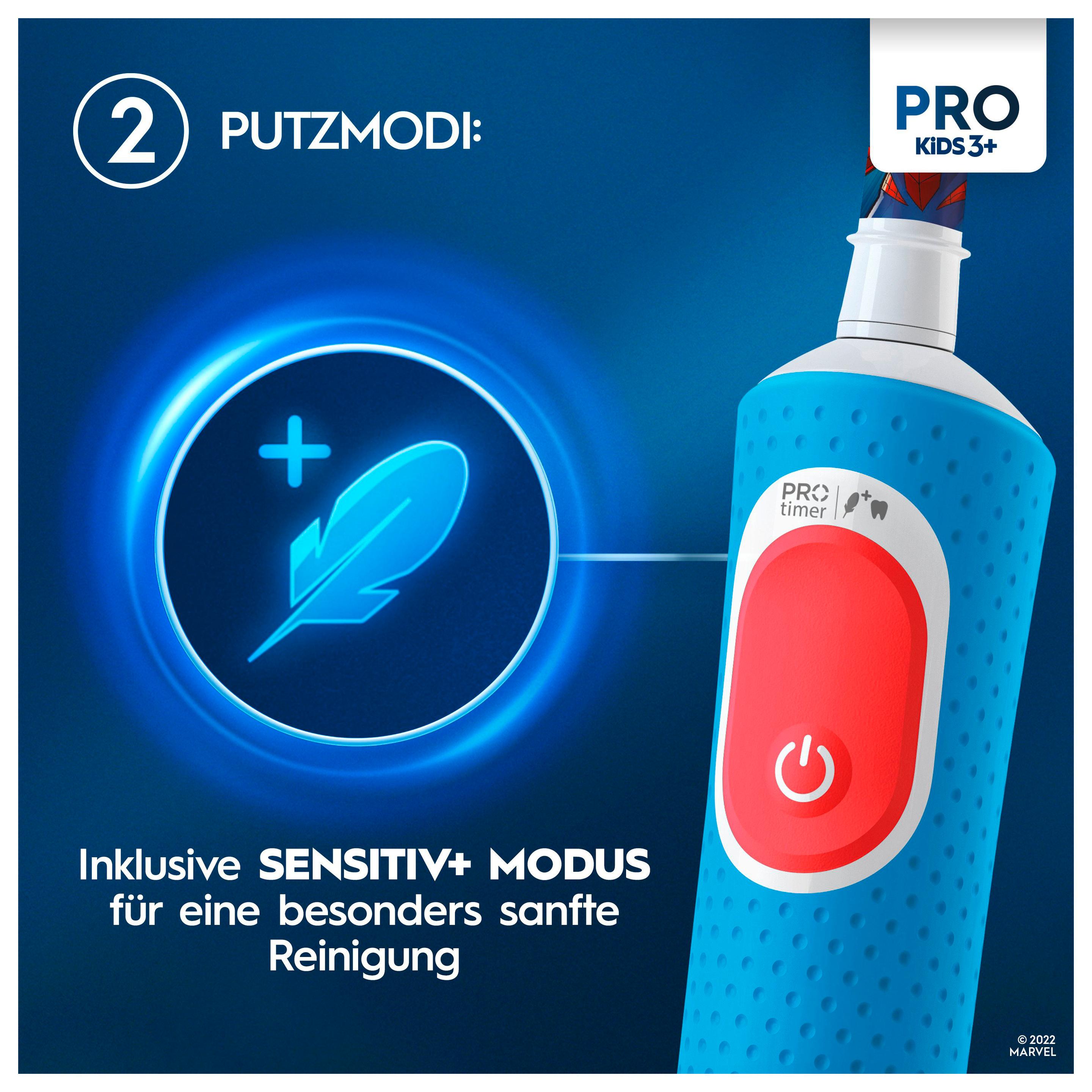 Produktbild Oral-B Vitality Elektrische Zahnbürste Pro 103 Kids Spiderman 7 von 18