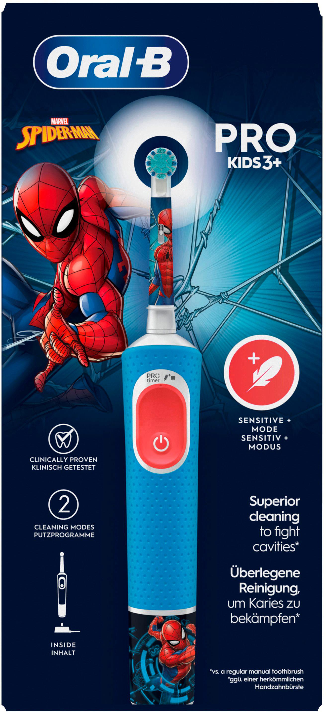 Produktbild Oral-B Vitality Elektrische Zahnbürste Pro 103 Kids Spiderman 10 von 18