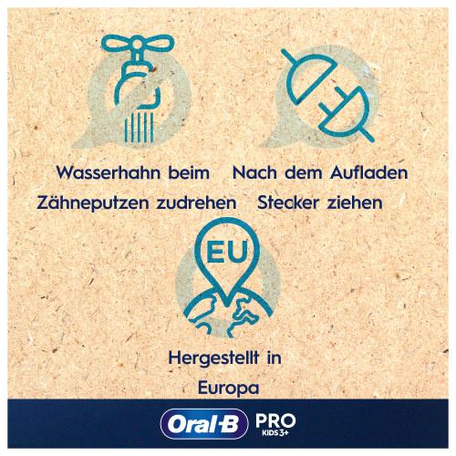 Produktbild Oral-B Elektrische Zahnbürste Vitality Pro 103 Kids Spiderman mit Reiseetui, 1Stück 12 von 12