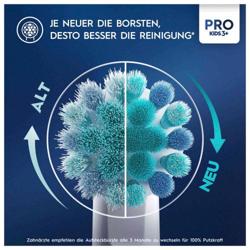 Produktbild Oral-B Elektrische Zahnbürste Vitality Pro 103 Kids Spiderman mit Reiseetui, 1Stück 11 von 12