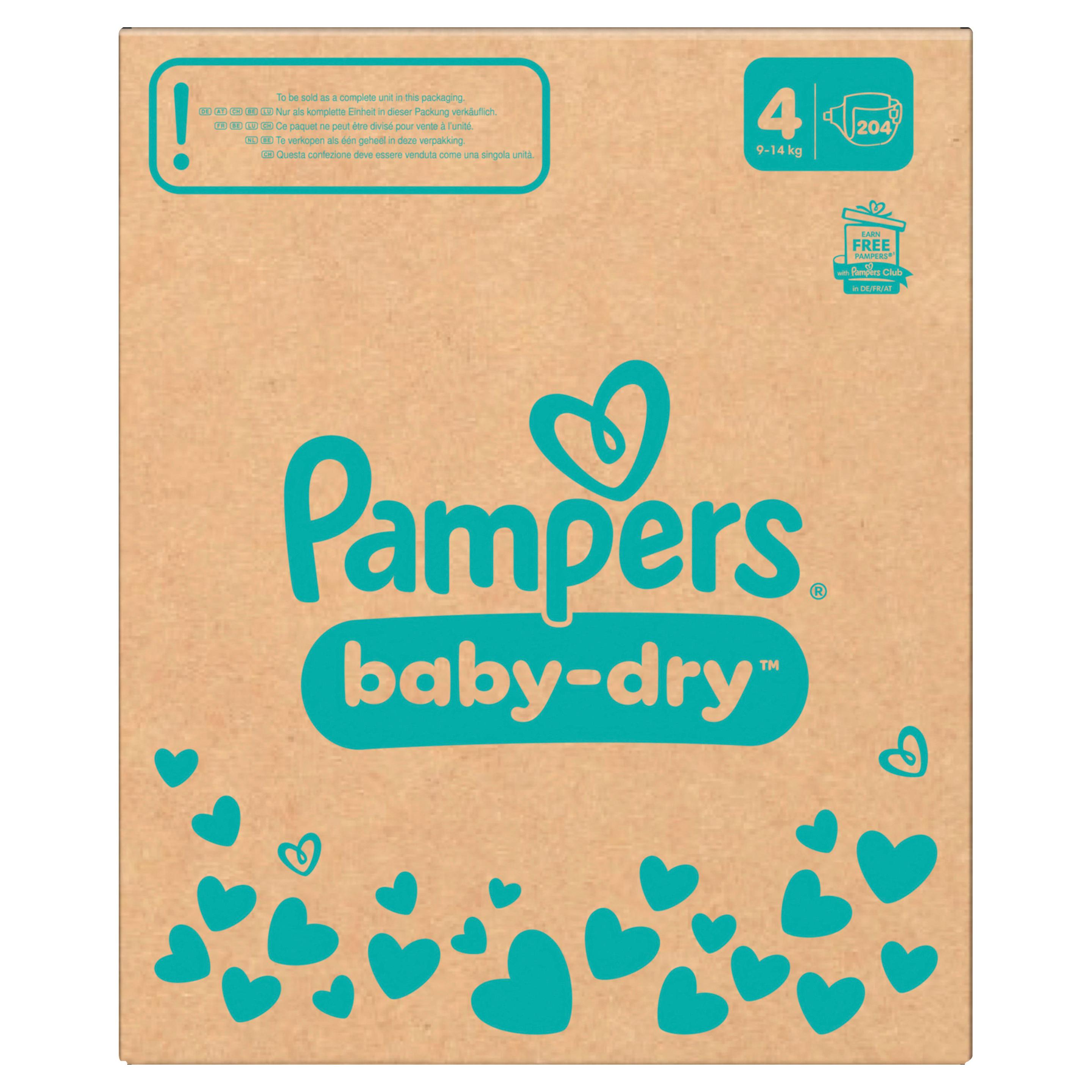 Produktbild Pampers Baby Dry Gr.4 Maxi 9-14kg Monatsbox 22 von 25