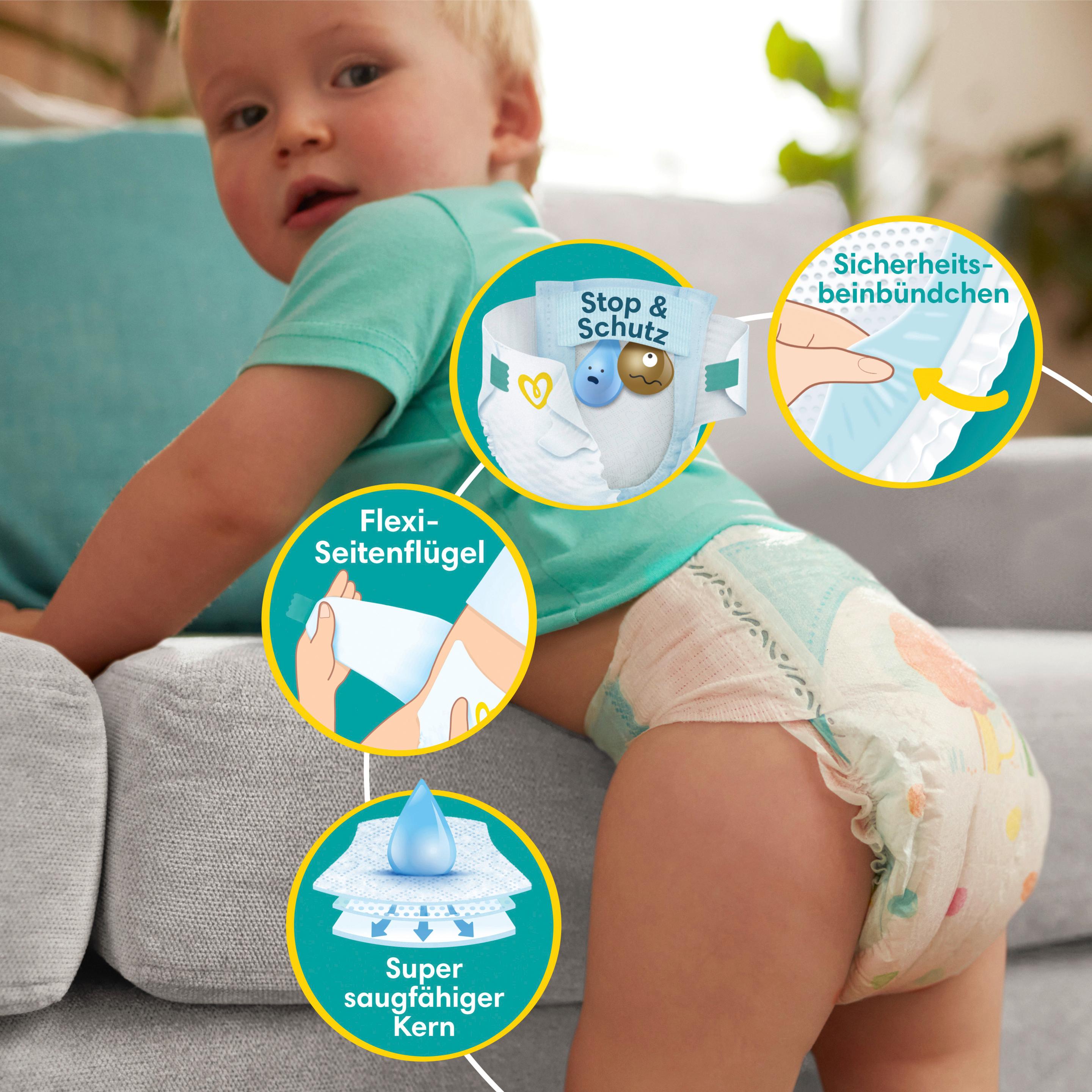 Produktbild Pampers Baby Dry Gr.4 Maxi 9-14kg Monatsbox 8 von 25