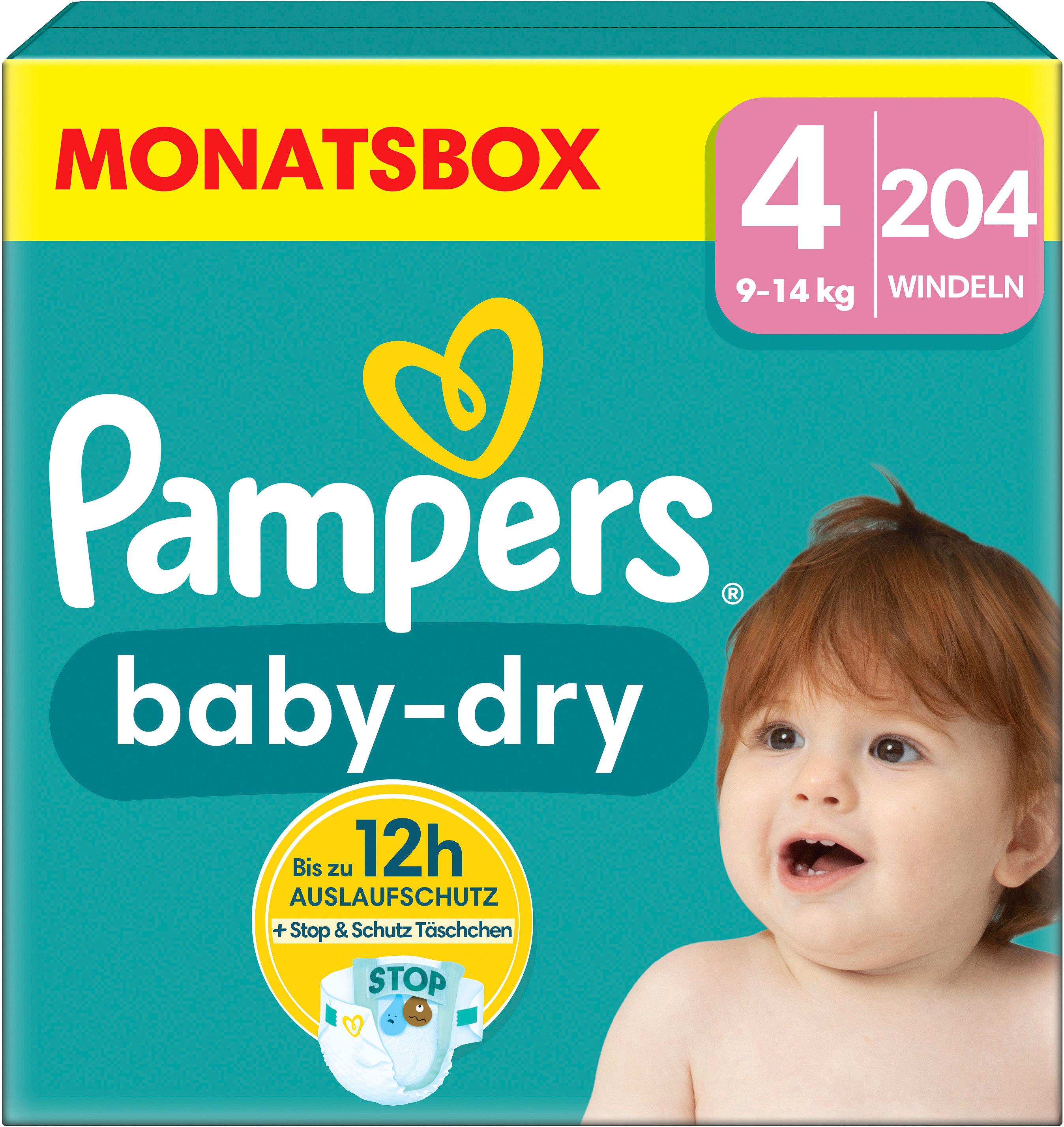 Produktbild Pampers Baby Dry Gr.4 Maxi 9-14kg Monatsbox 4 von 25