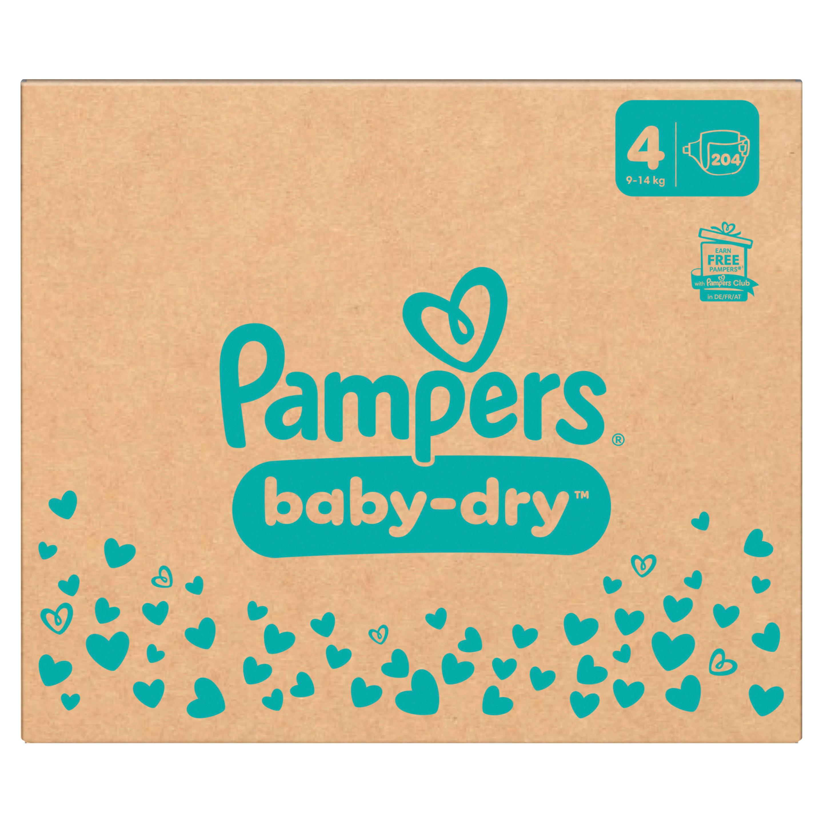 Produktbild Pampers Baby Dry Gr.4 Maxi 9-14kg Monatsbox 2 von 25