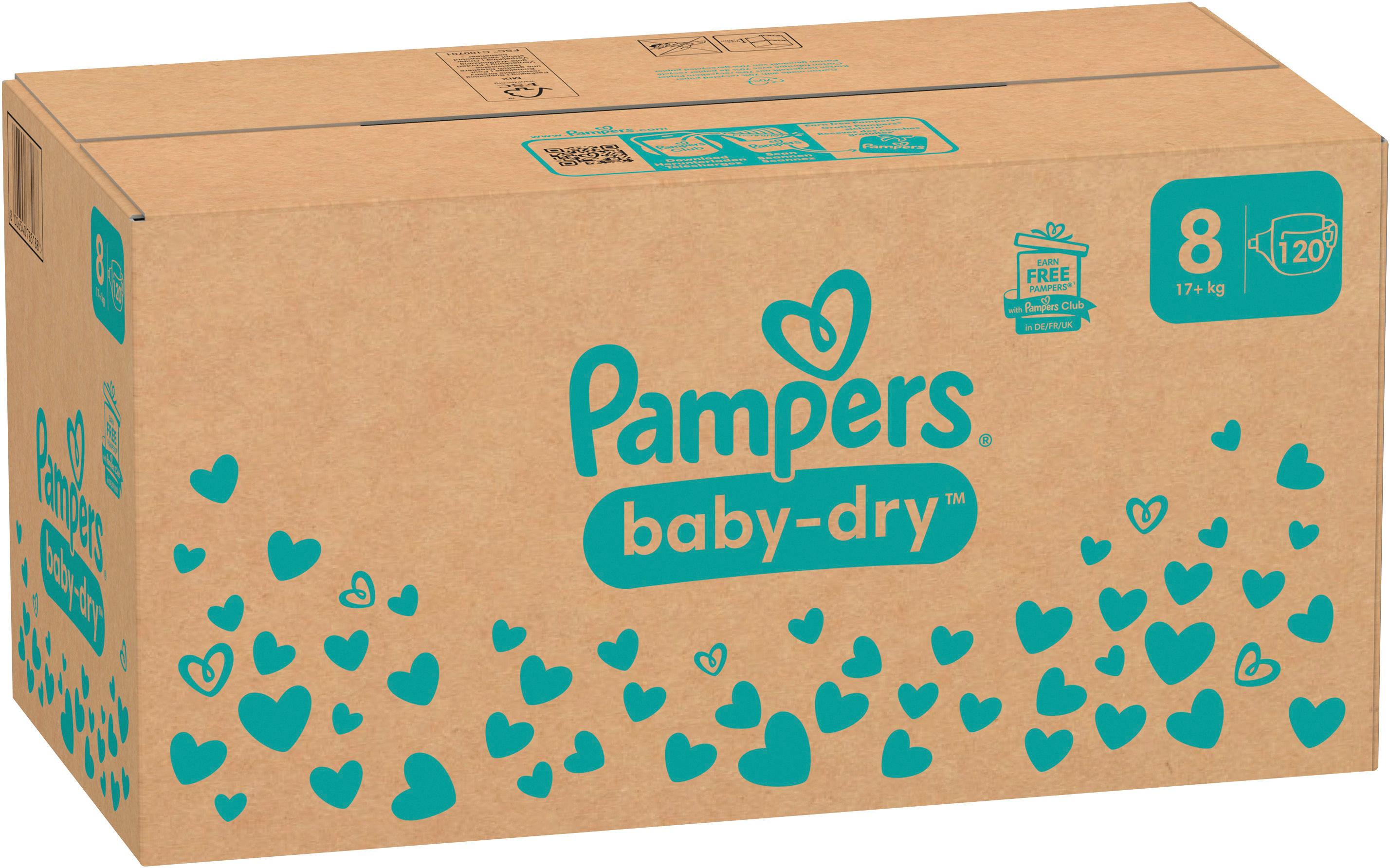 Produktbild Pampers Baby Dry Gr. 8 17+kg Monatsbox 11 von 24