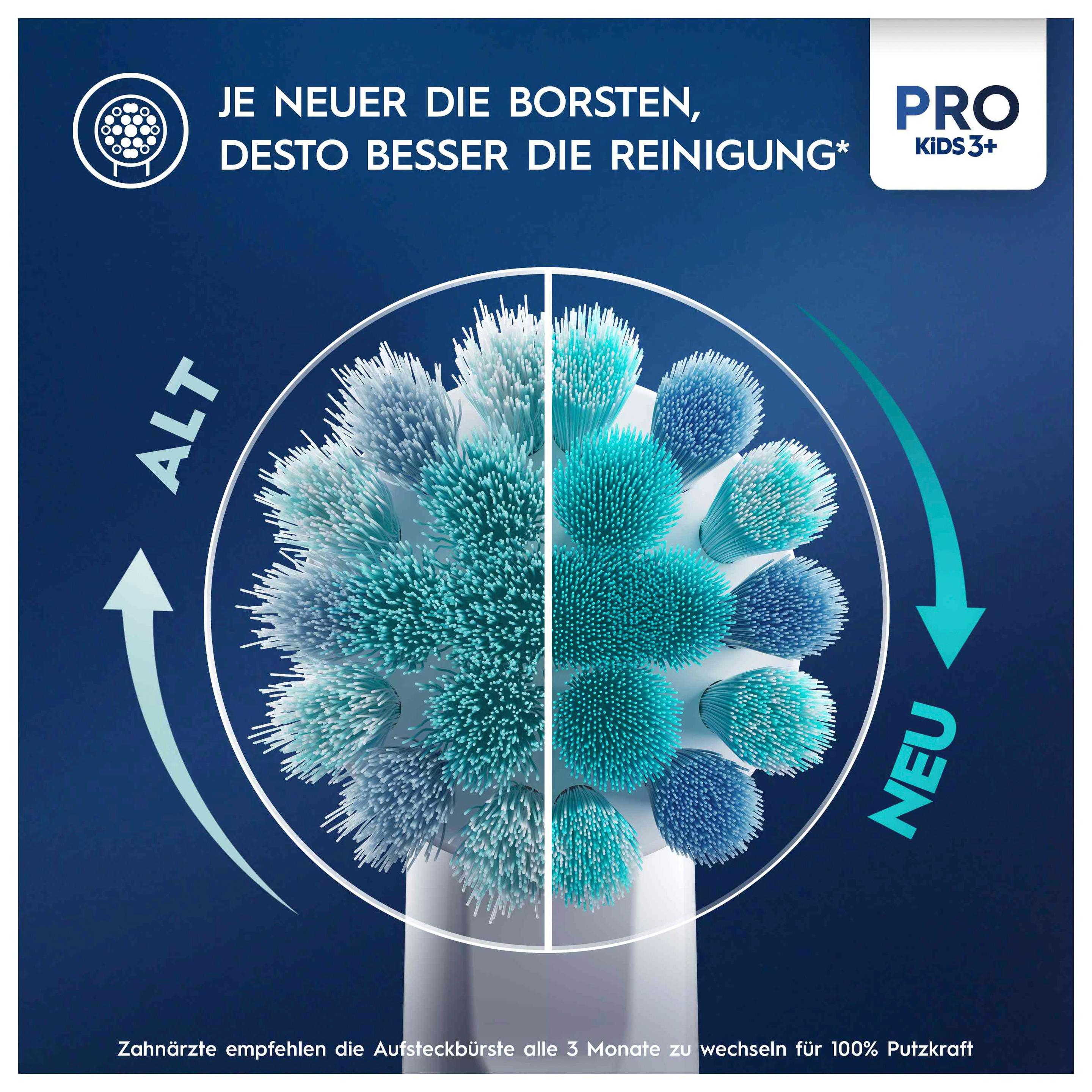 Produktbild Oral-B Aufsteckbürsten Die Eiskönigin - Völlig Unverfroren II 4 Stück 5 von 9