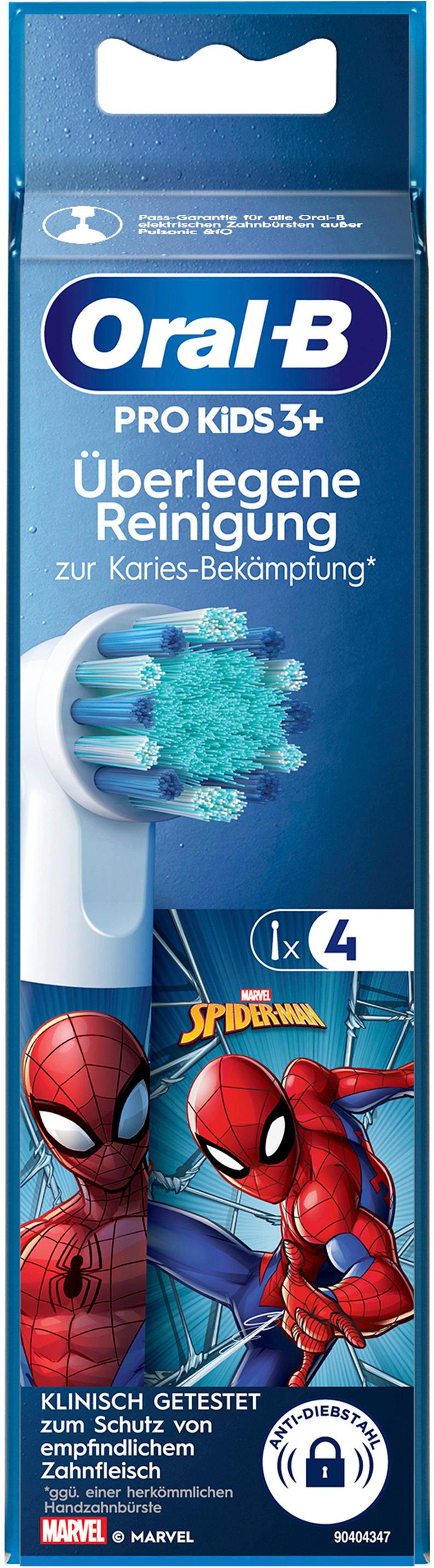 Produktbild Oral-B Aufsteckbürsten Spiderman 4 Stück 5 von 9