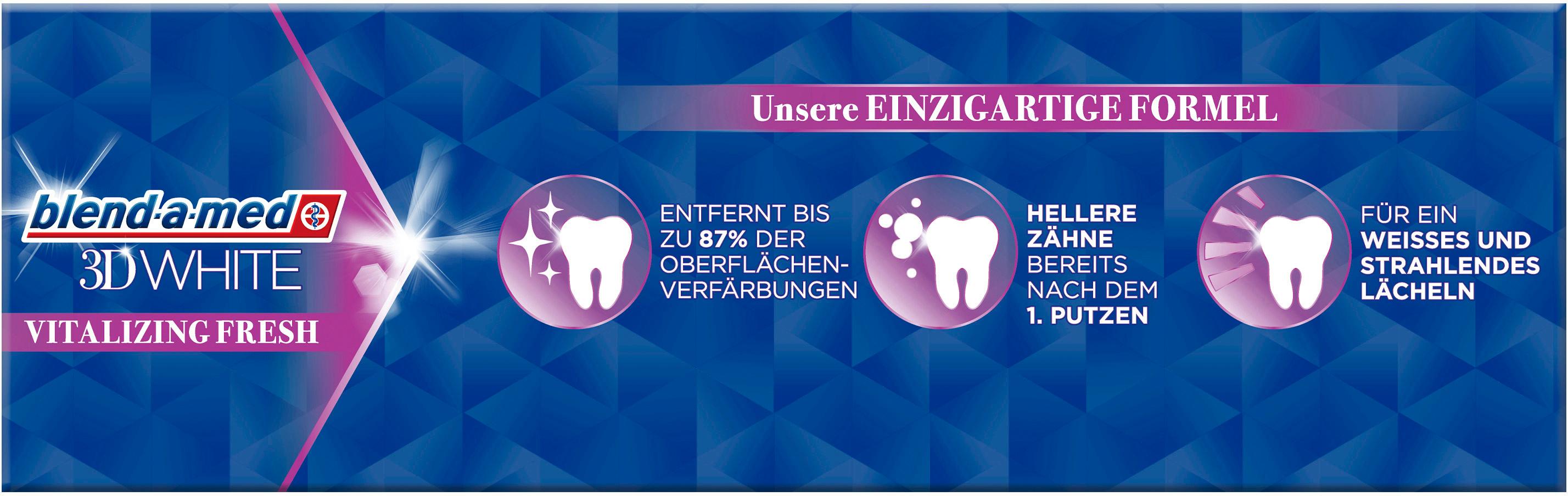 Produktbild Blend-A-Med Zahnpasta 3DW Vital. Fresh 75ml 4 von 11