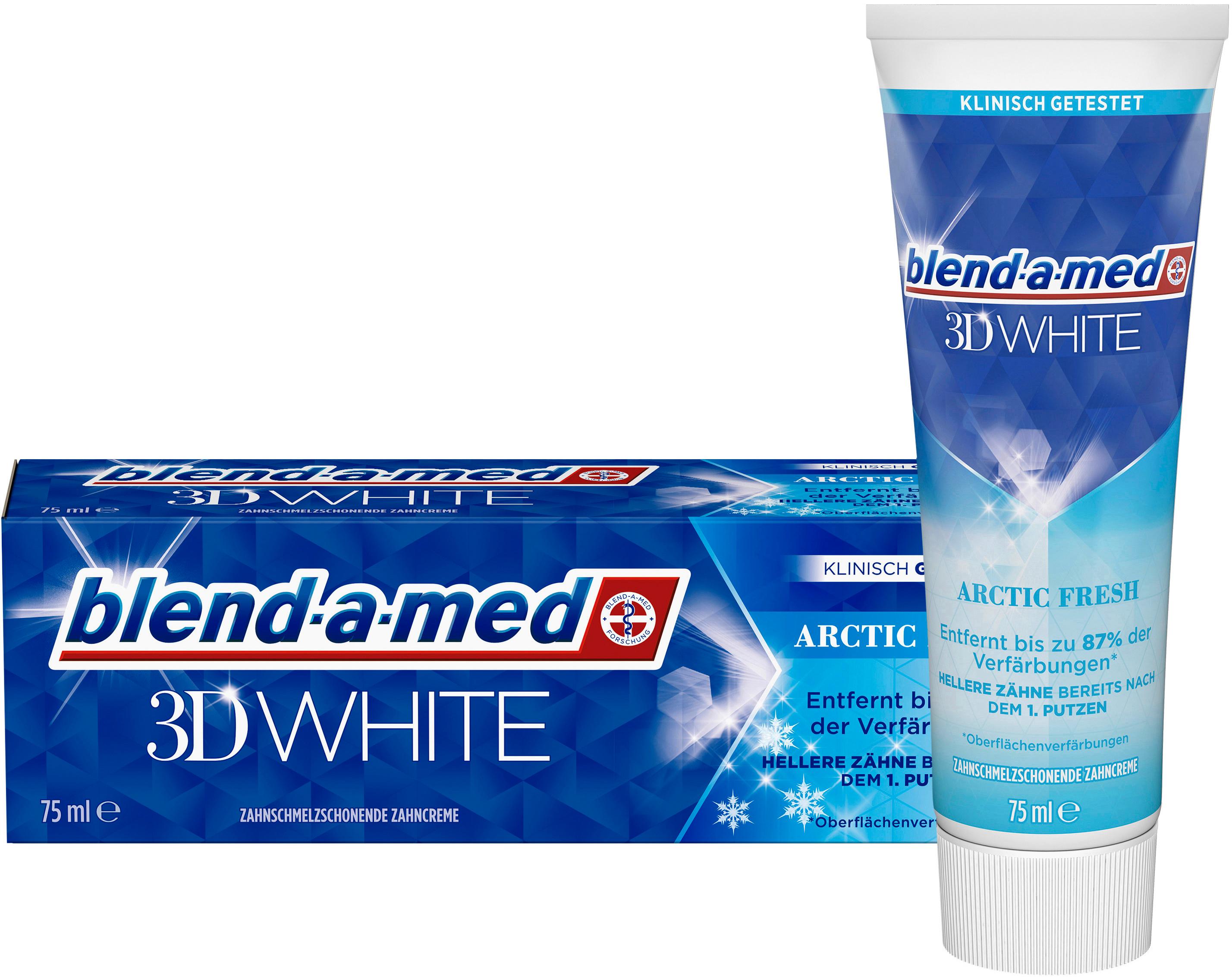 Produktbild Blend-A-Med Zahnpasta 3DW Arctic Fresh 75ml 8 von 11