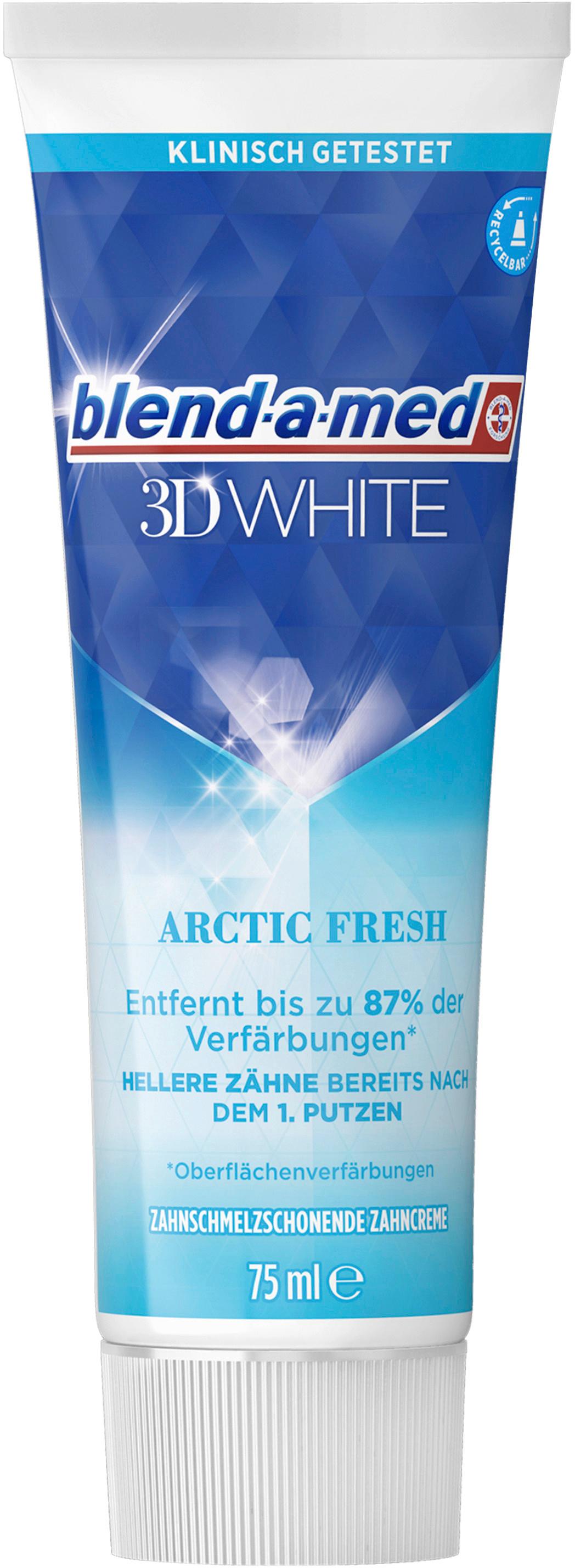Produktbild Blend-A-Med Zahnpasta 3DW Arctic Fresh 75ml 2 von 11