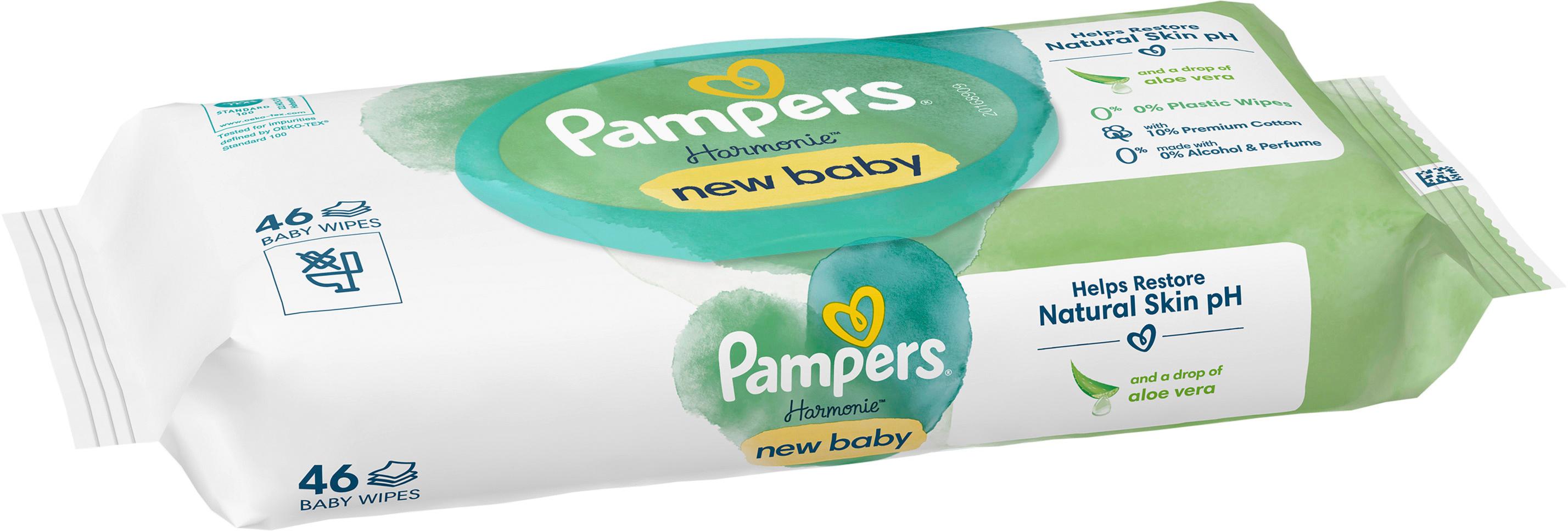 Produktbild Pampers Harmonie new baby Feuchttücher 6 von 10