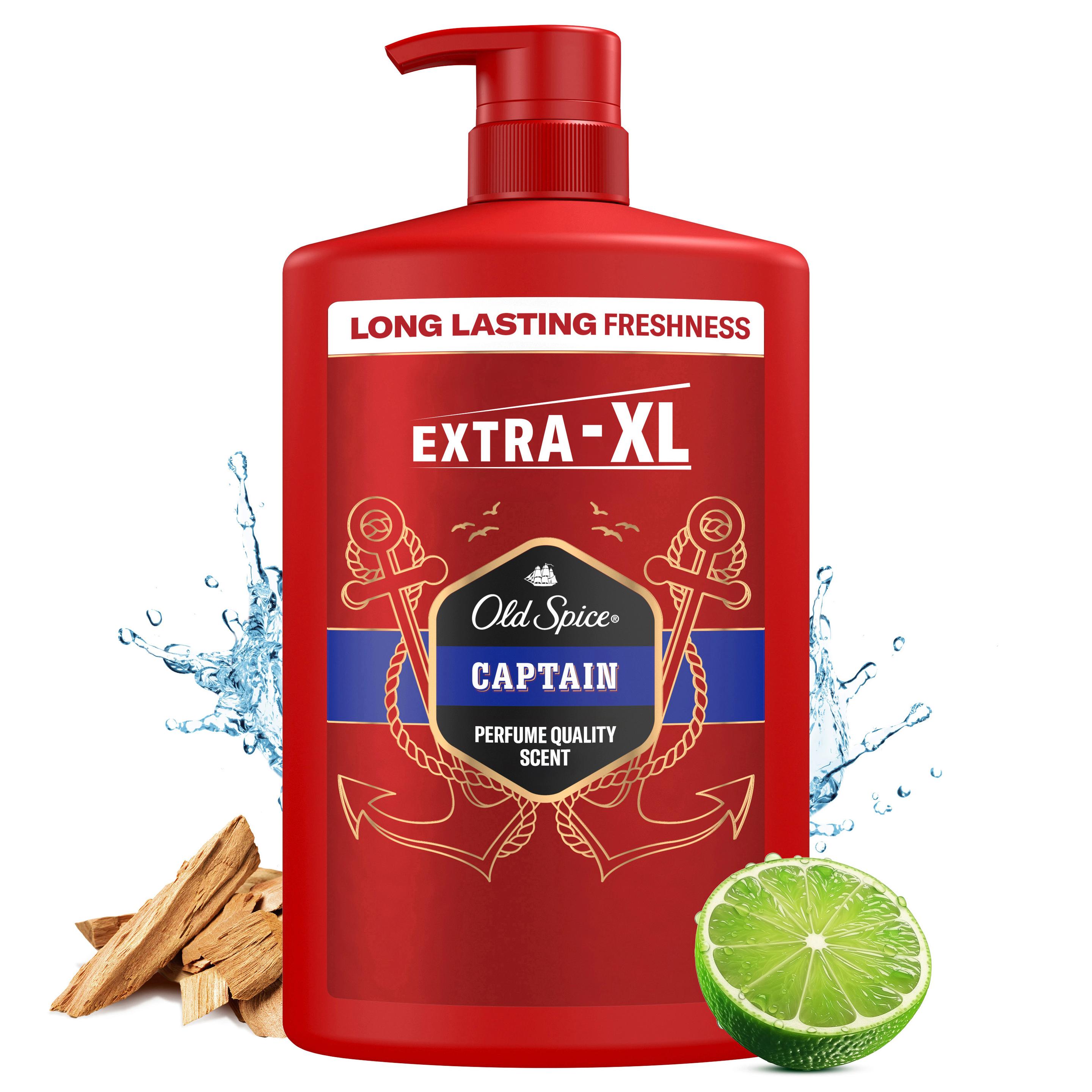 Old Spice Captain Body - Hair - Face Wash Extra-XL