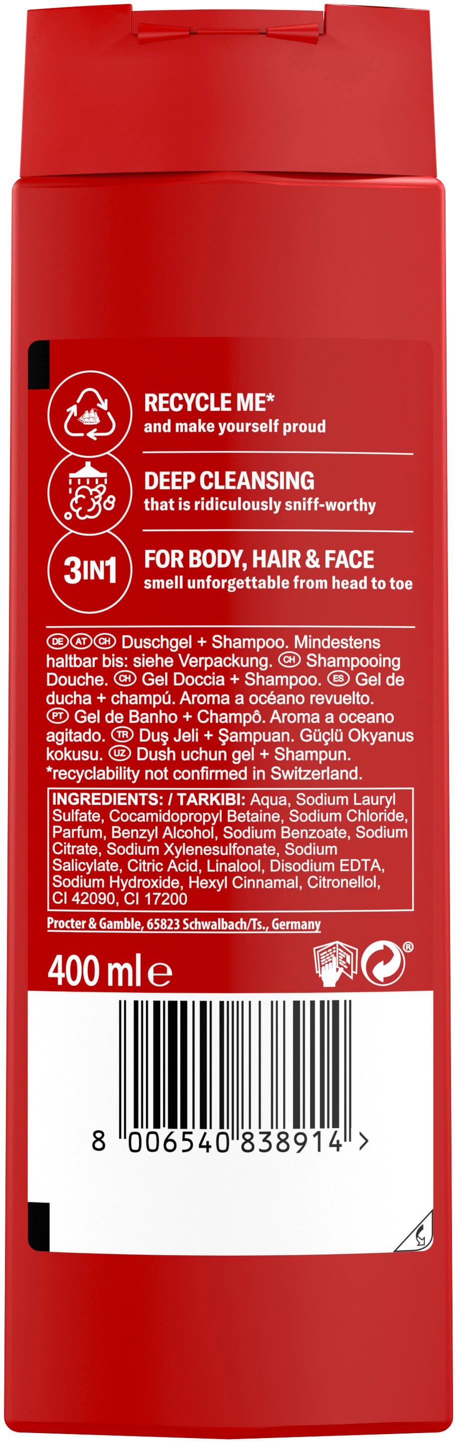 Produktbild Old Spice Duschgel Captain 2 von 10