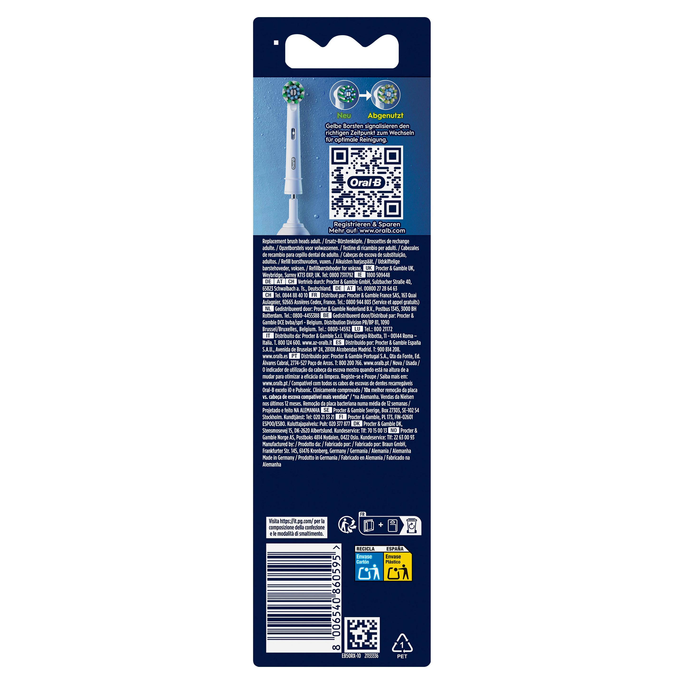 Produktbild Oral-B PRO CROSS ACTION Aufsteckbürsten 2 von 12