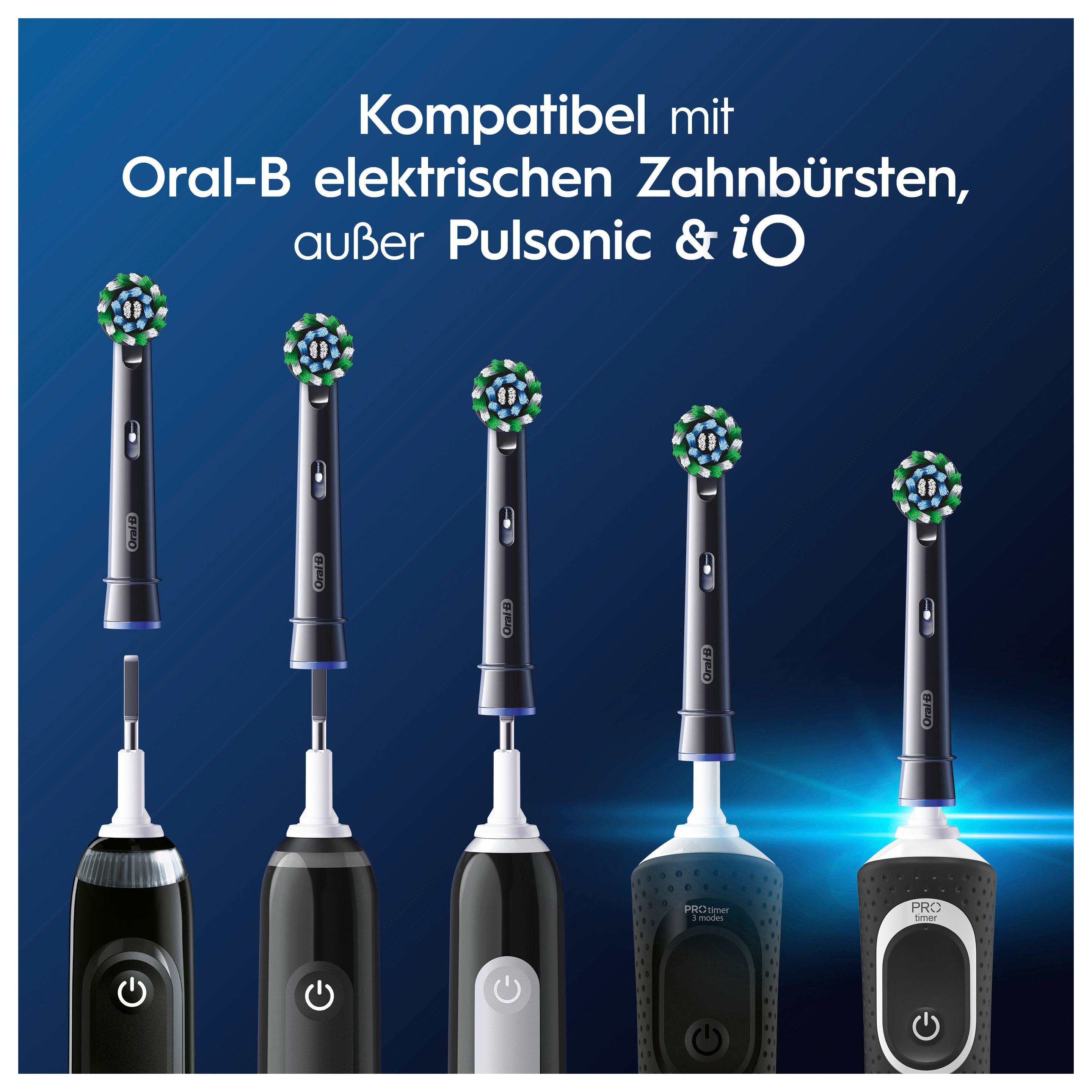 Produktbild Oral-B PRO CROSSACTION Aufsteckbürsten Schwarz 4 Stück AM 12 von 12