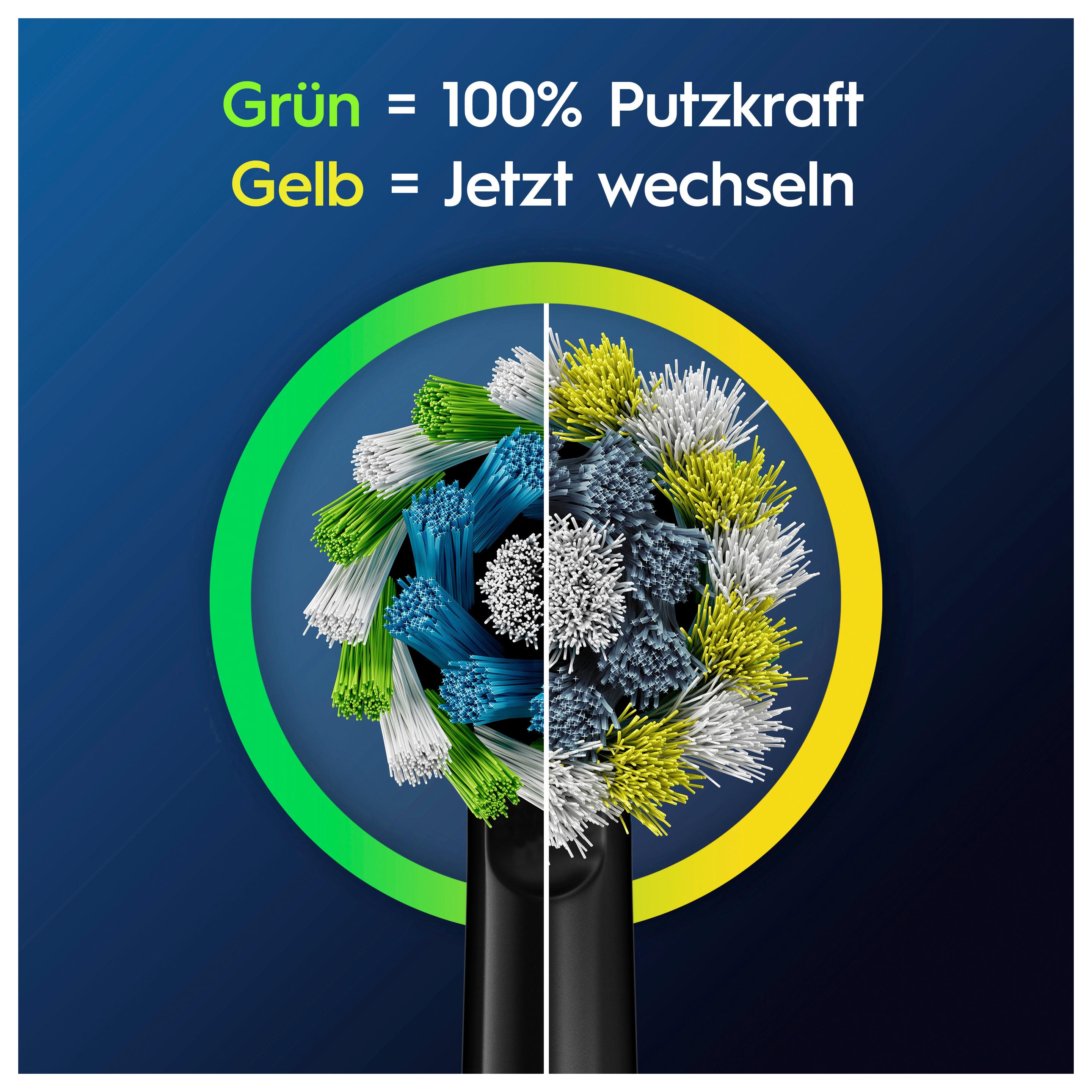 Produktbild Oral-B PRO CROSSACTION Aufsteckbürsten Schwarz 4 Stück AM 3 von 12