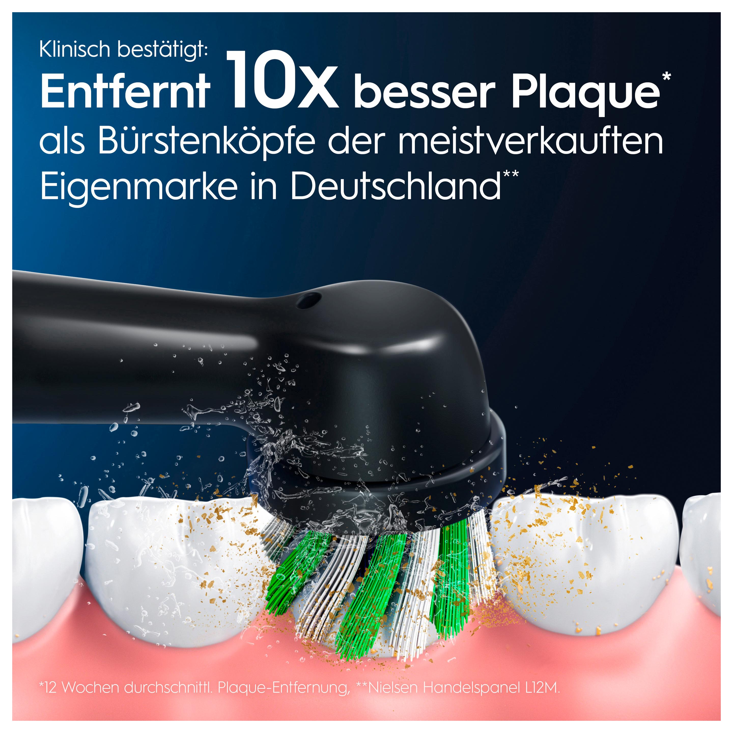 Produktbild Oral-B PRO CROSSACTION Aufsteckbürsten Schwarz 4 Stück AM 10 von 12
