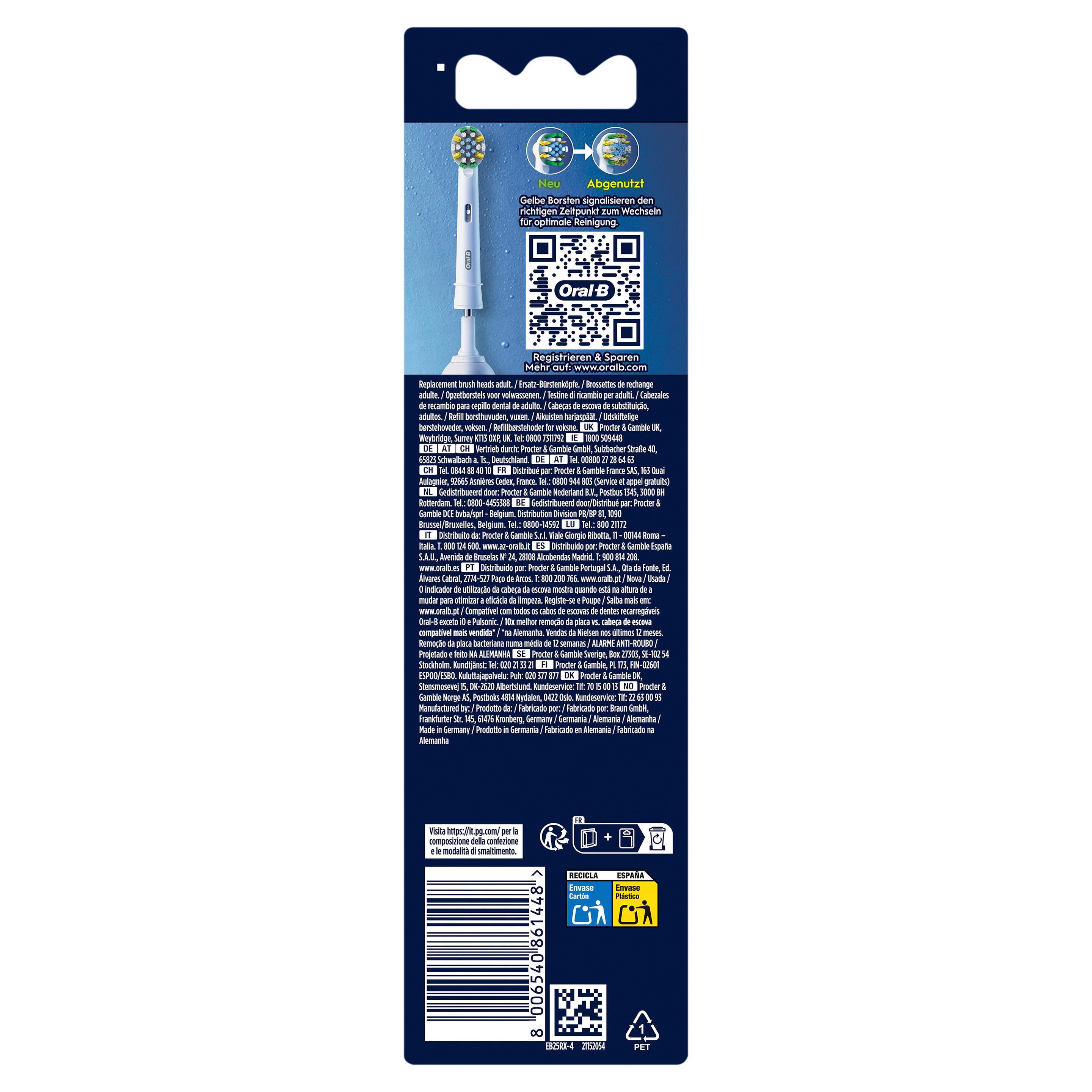 Produktbild Oral-B Aufsteckbürsten Pro Tiefenreinigung 2 von 15