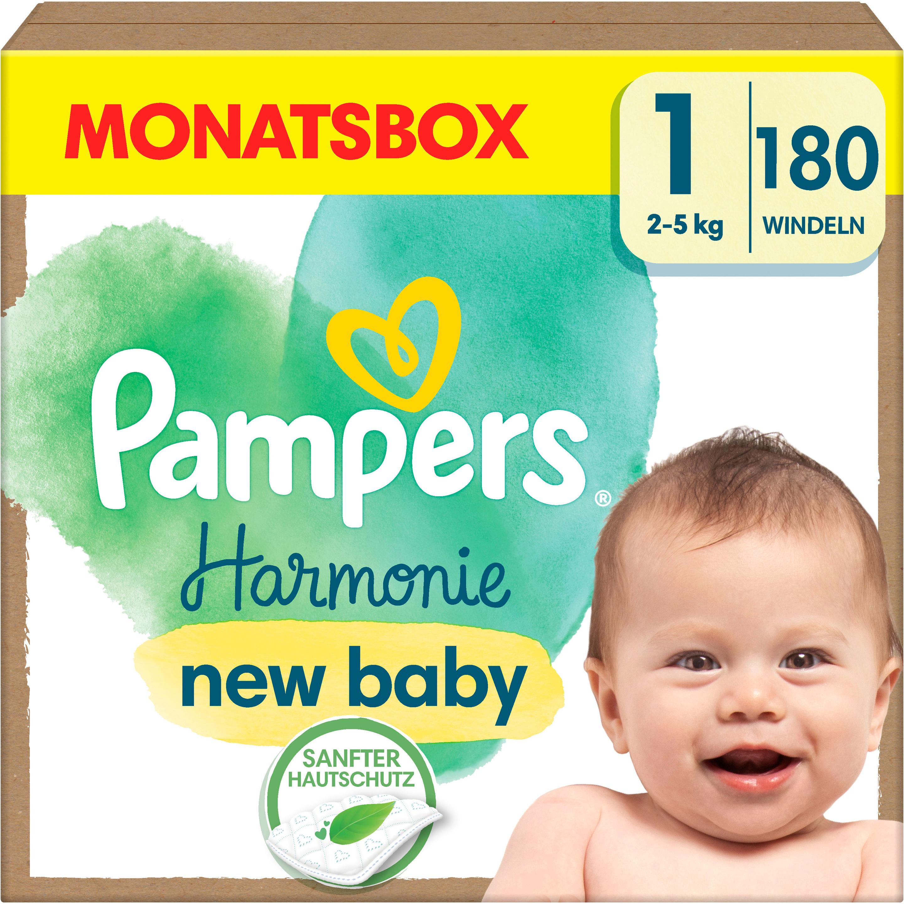 Produktbild Pampers Harmonie Windeln Gr.1 2-5kg Monatspackung 11 von 23