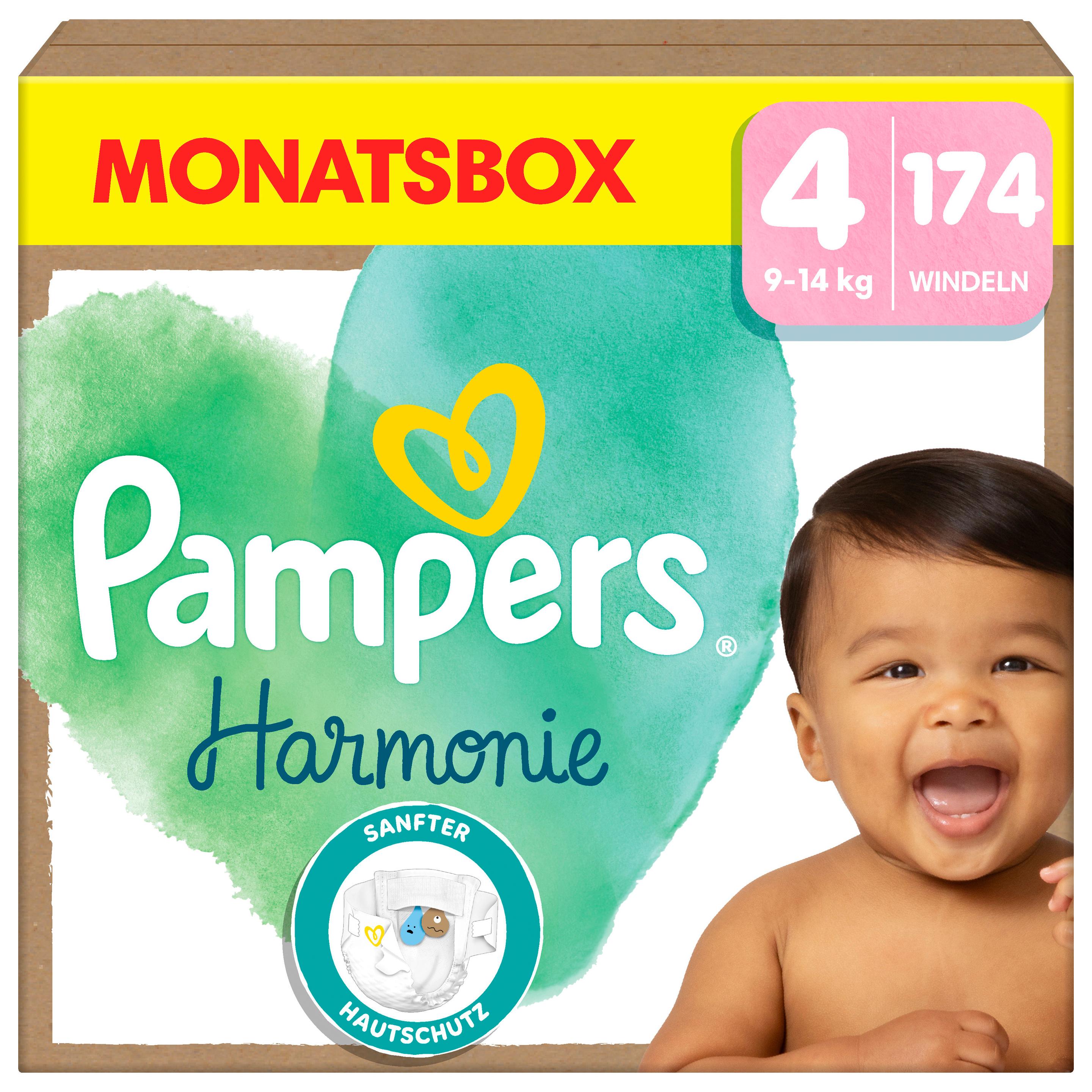 Pampers Harmonie Windeln Gr.4 9-14kg Monatsbox