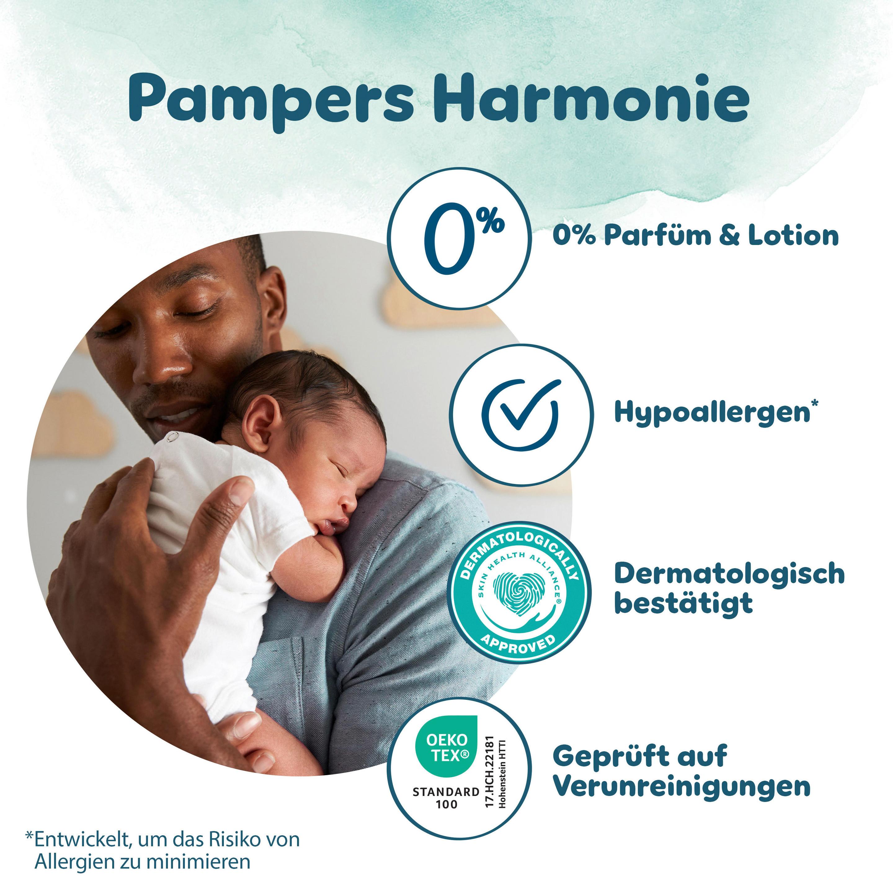 Produktbild Pampers Harmonie Windeln Gr.5 11-16kg Monatsbox 19 von 24
