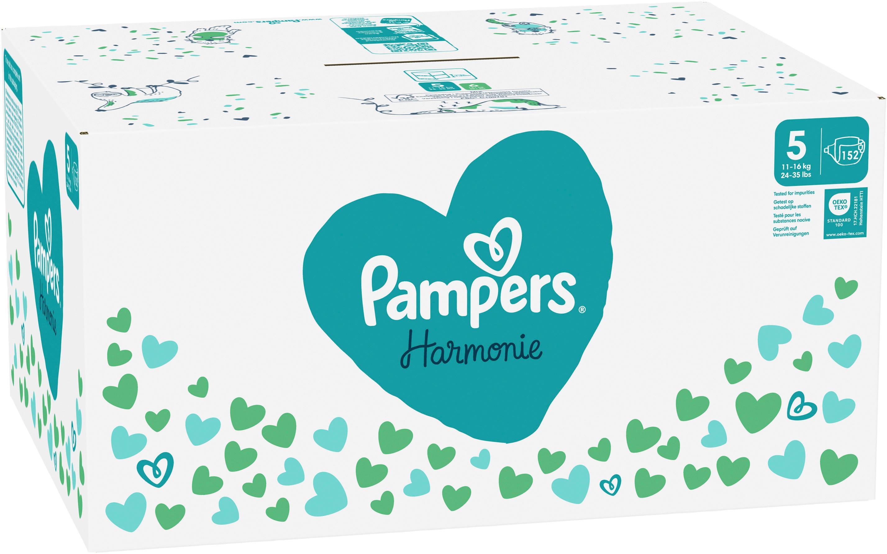 Produktbild Pampers Harmonie Windeln Gr.5 11-16kg Monatsbox 13 von 24