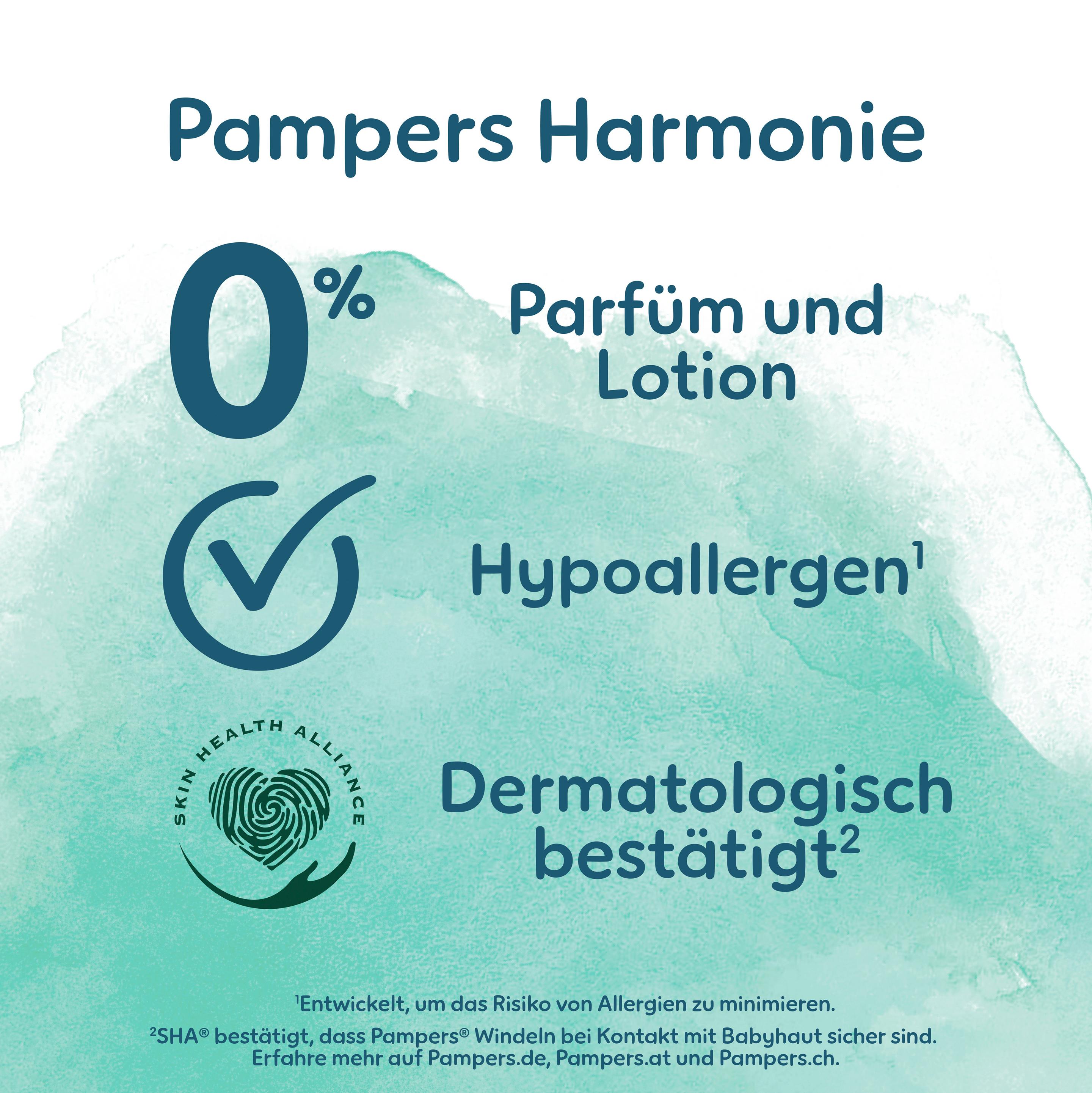 Produktbild Pampers Harmonie Windeln Gr.5 11-16kg Monatsbox 16 von 24