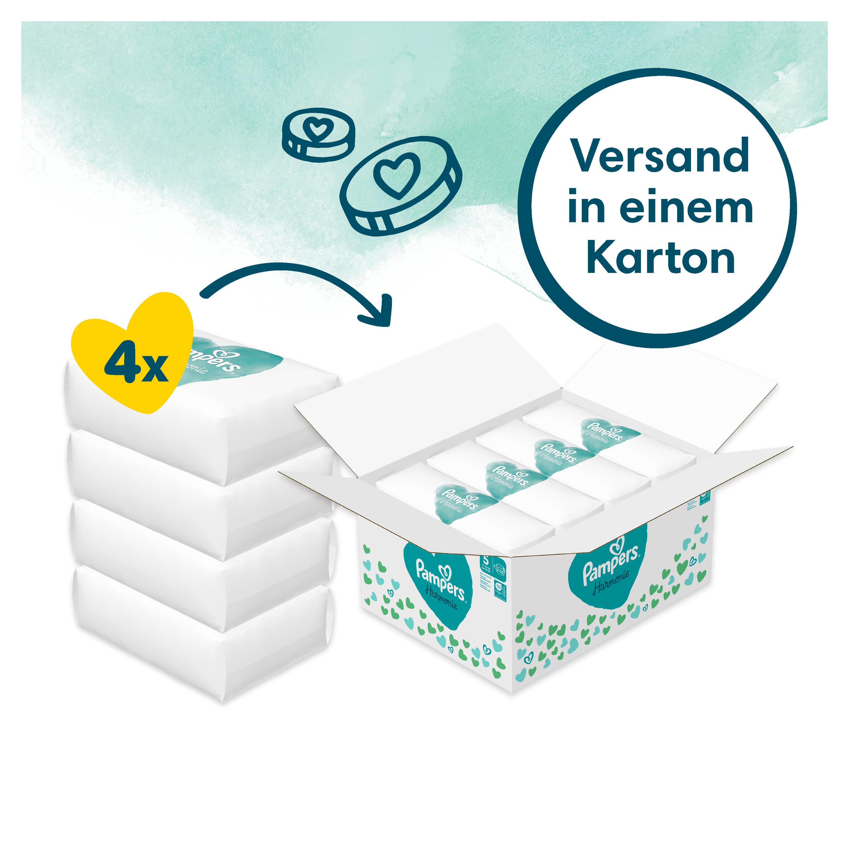 Produktbild Pampers Harmonie Windeln Gr.5 11-16kg Monatsbox 15 von 24