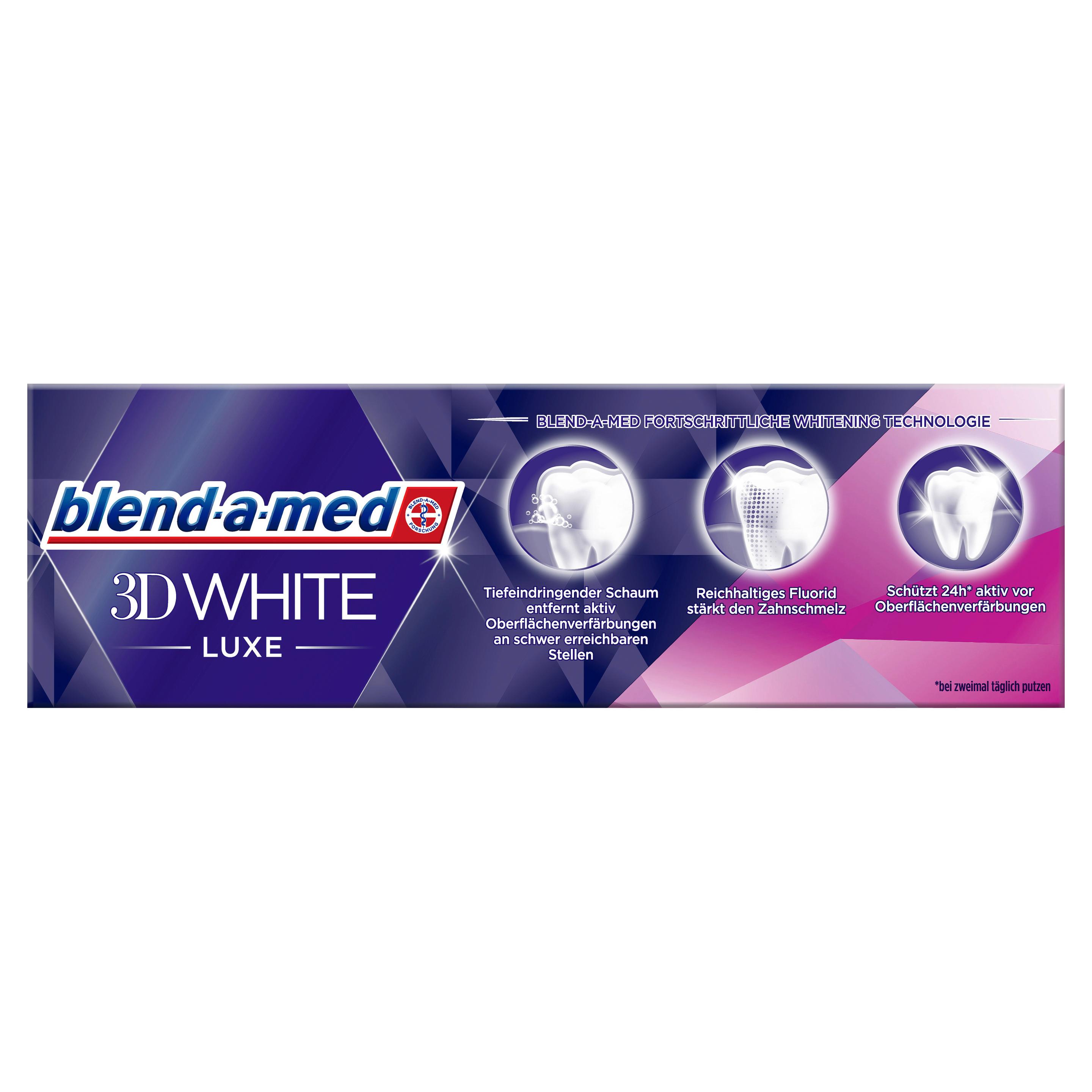 Produktbild Blend-A-Med Zahnpasta 3DW Luxe Glamorous White 2 von 7