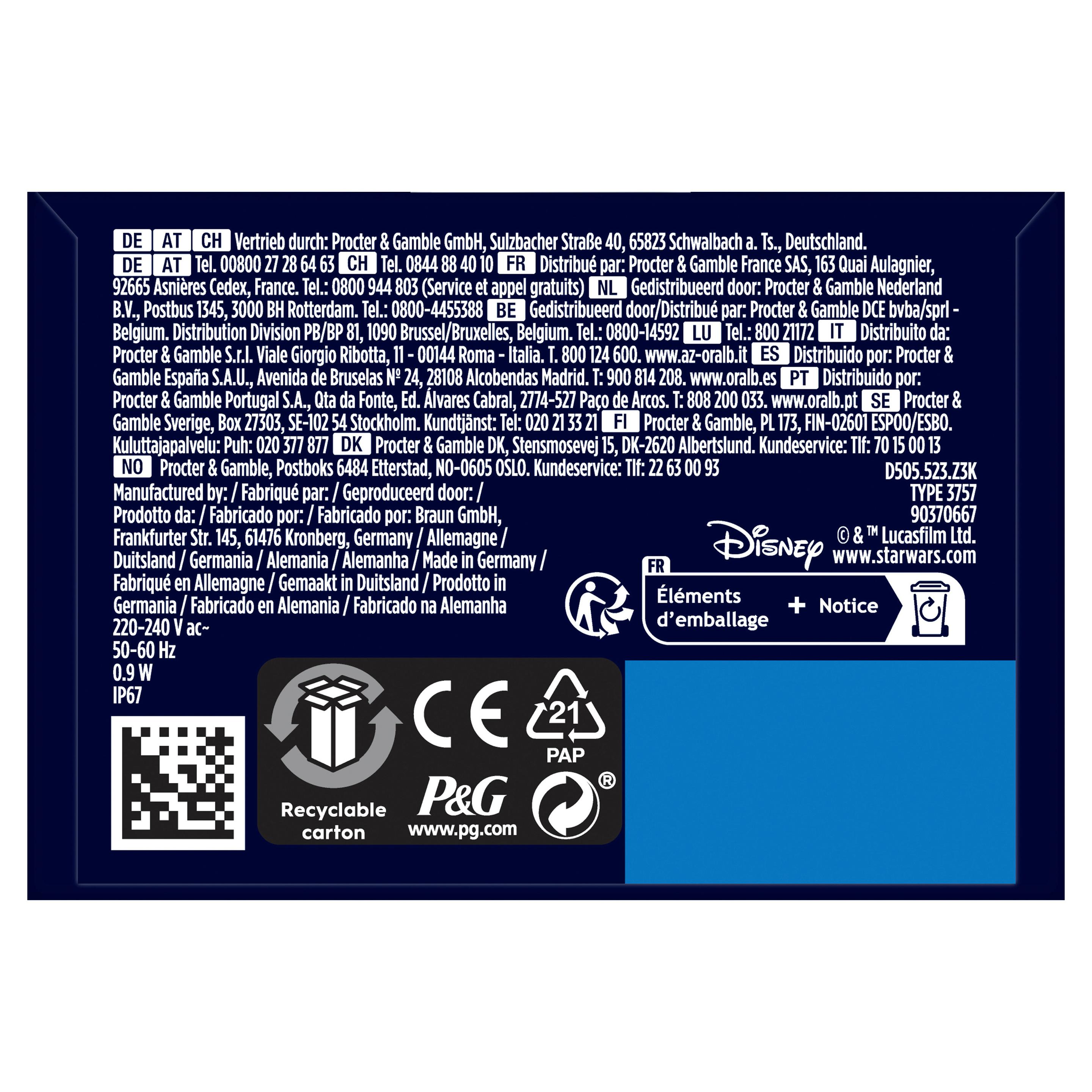 Produktbild Oral-B Junior 6+ Pro Grogu/Starwars 15 von 15