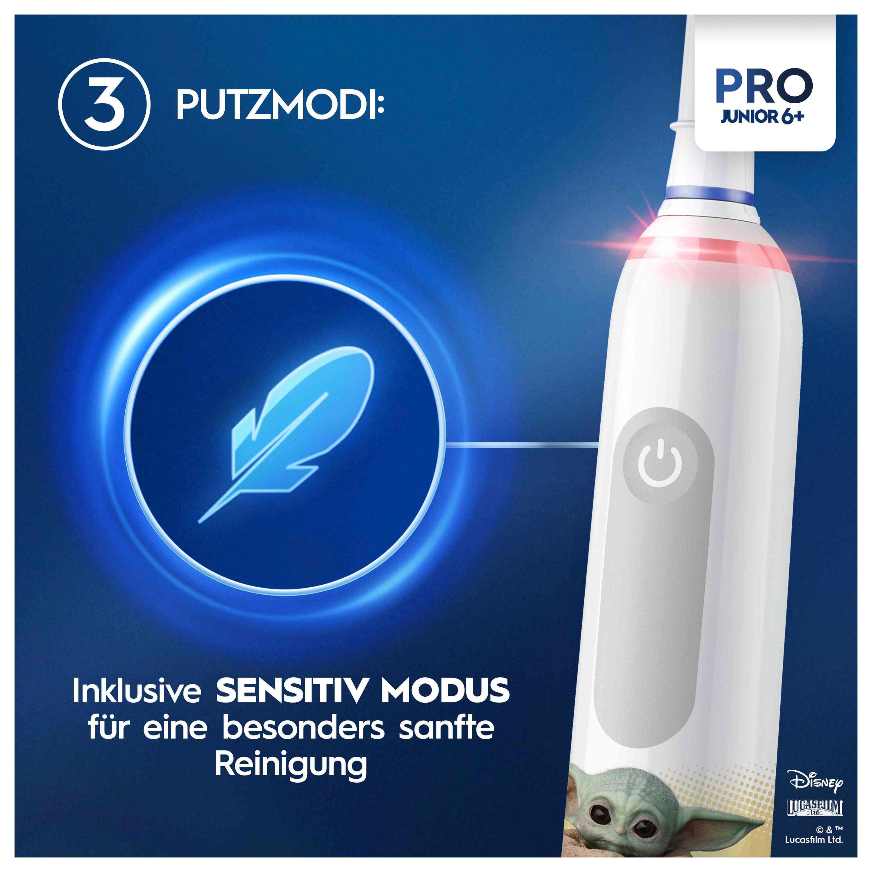 Produktbild Oral-B Junior 6+ Pro Grogu/Starwars 7 von 15