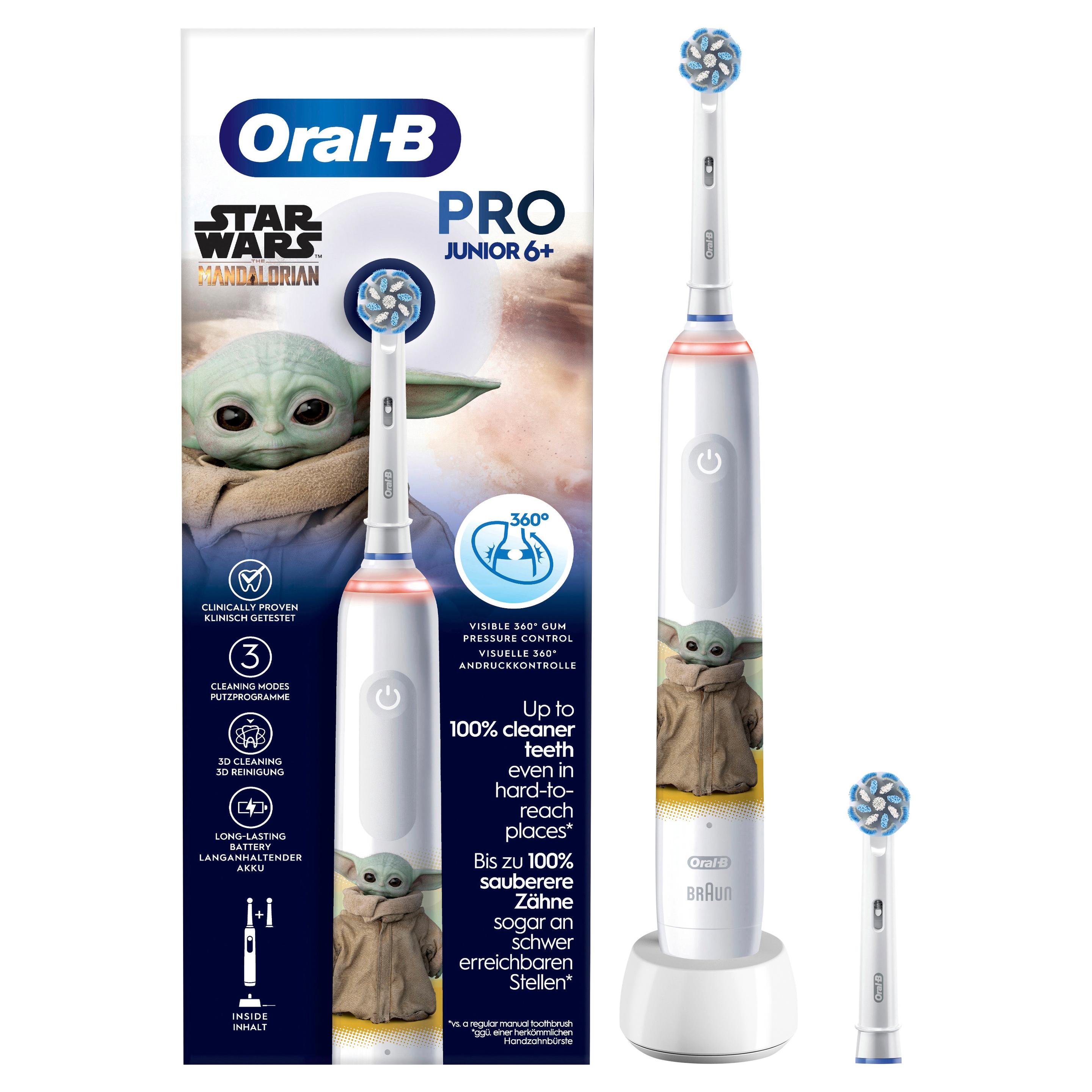 Produktbild Oral-B Junior 6+ Pro Grogu/Starwars 13 von 15