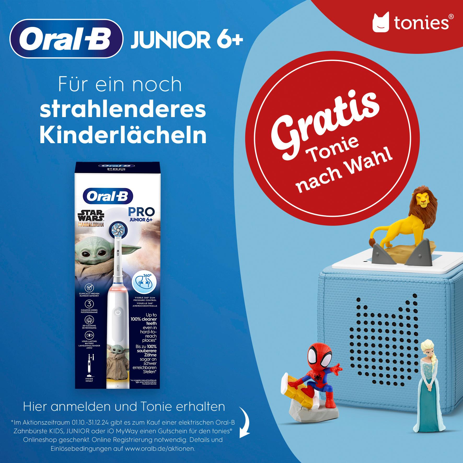 Produktbild Oral-B Junior 6+ Pro Grogu/Starwars 9 von 15