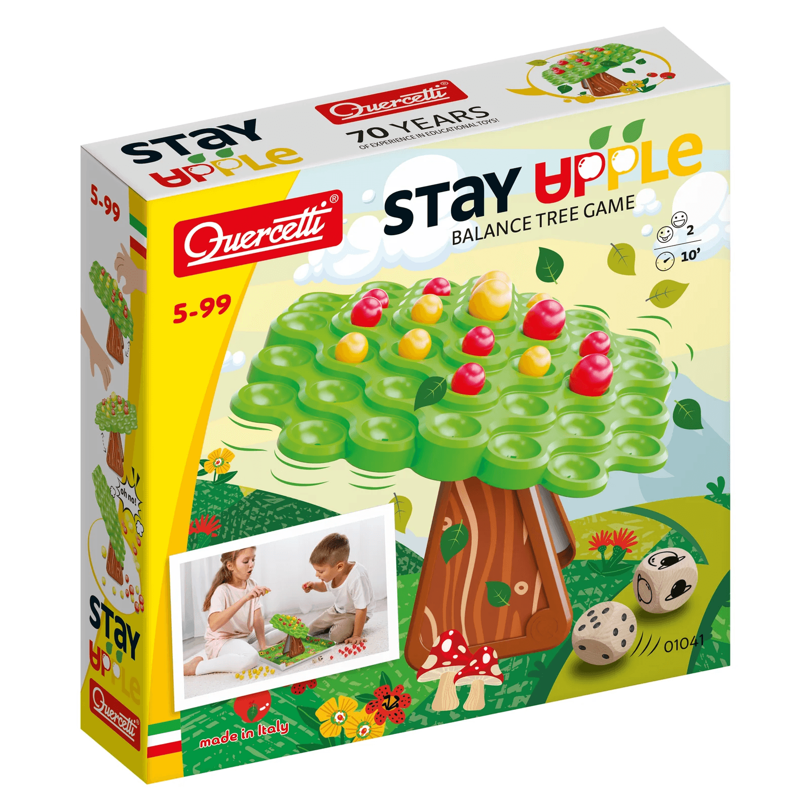 Quercetti Apfelbaum-Balance-Spiel